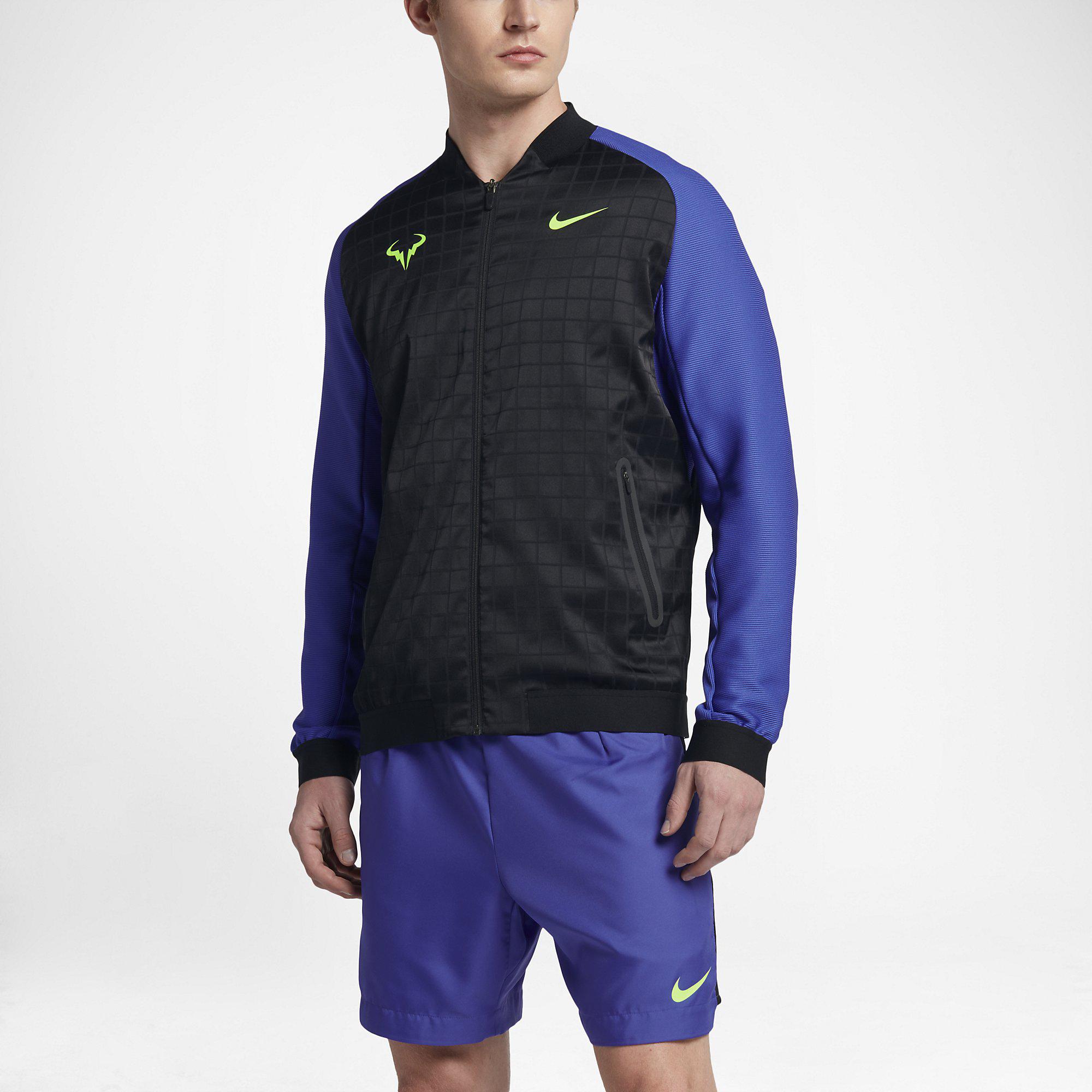 nike men's rafa court tennis jacket