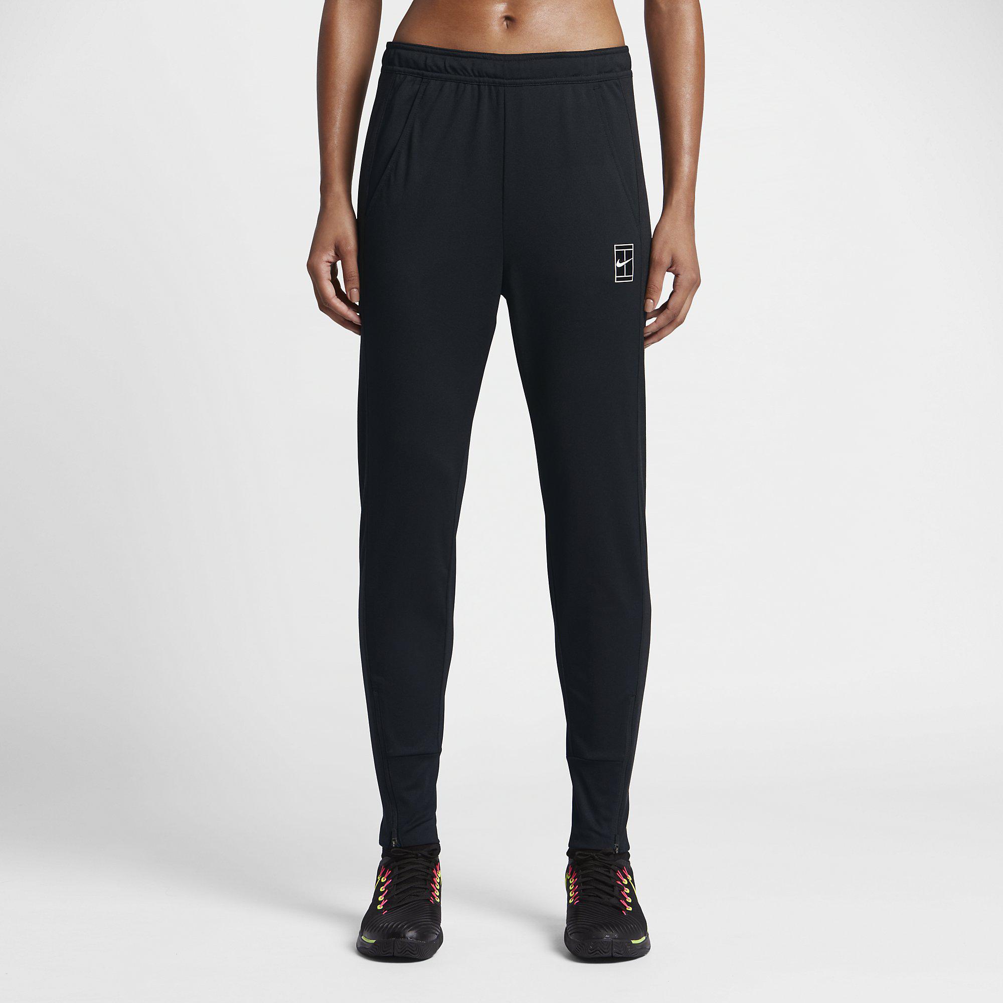 Nike Womens Dry Tennis Pants Black
