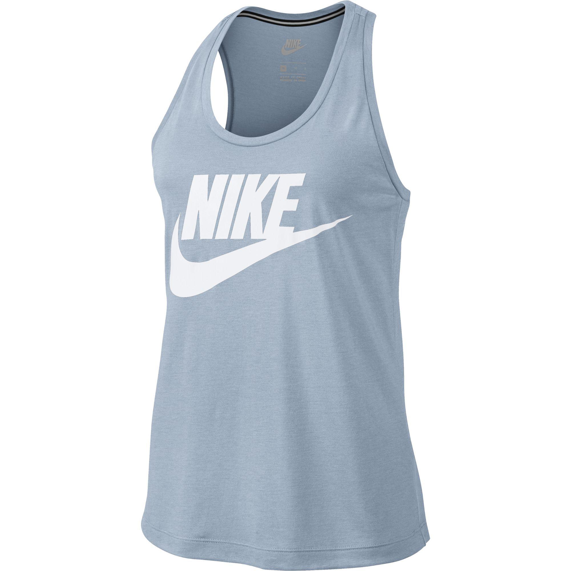 nike essential logo tank