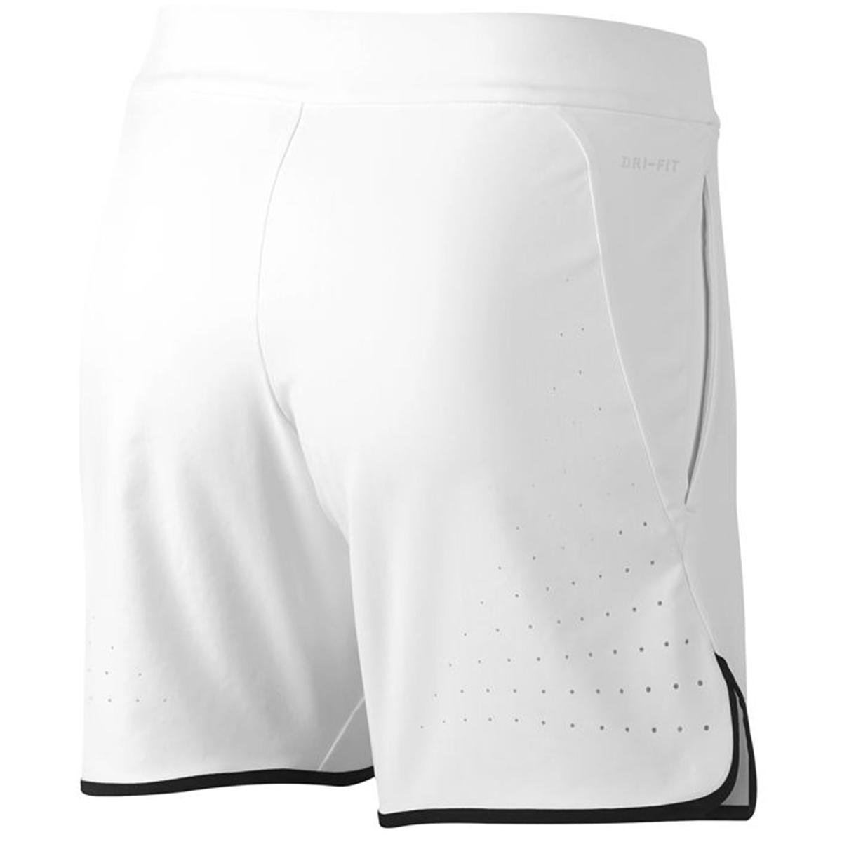 Nike Boys Flex Gladiator Tennis Shorts White