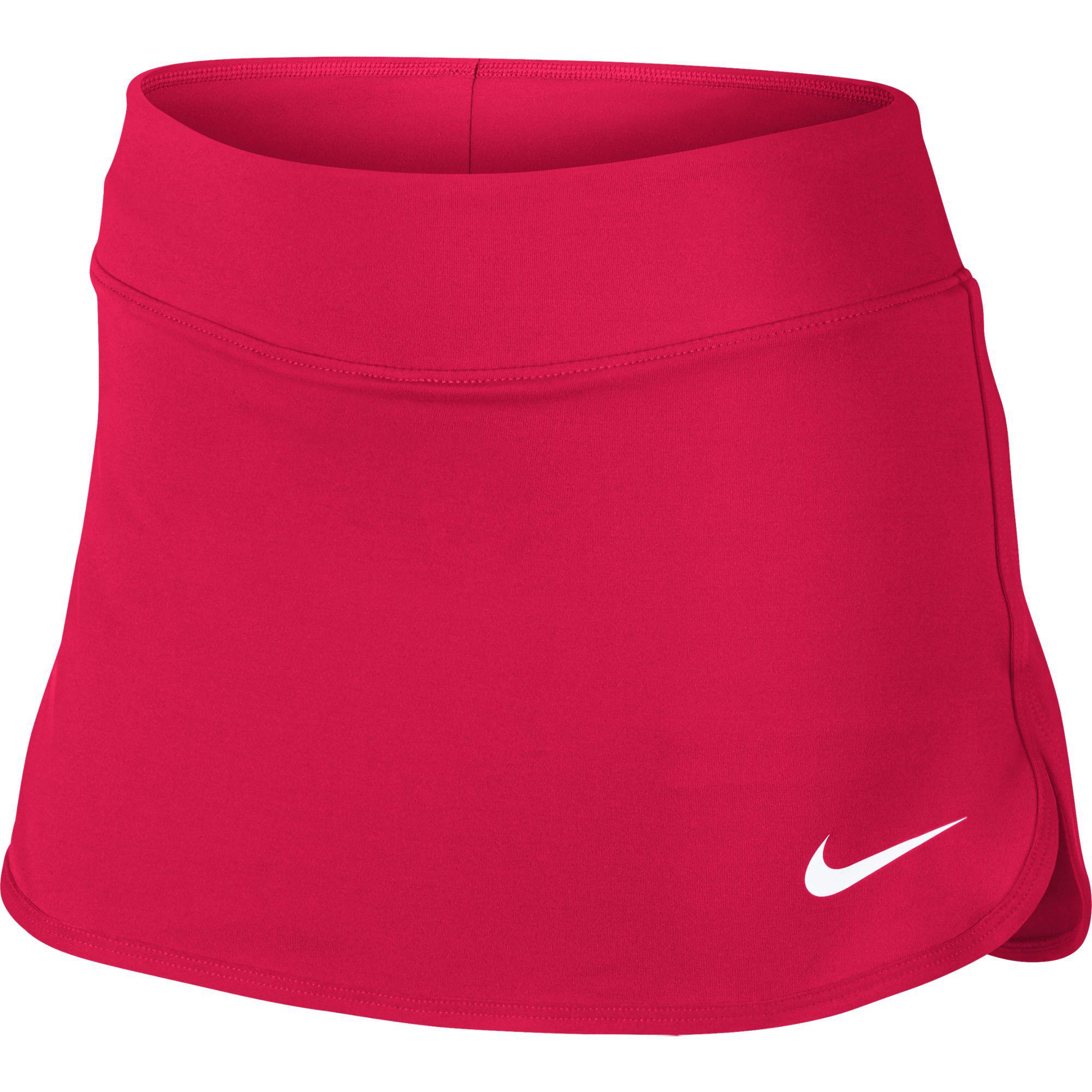 Red nike tennis skirt hotsell