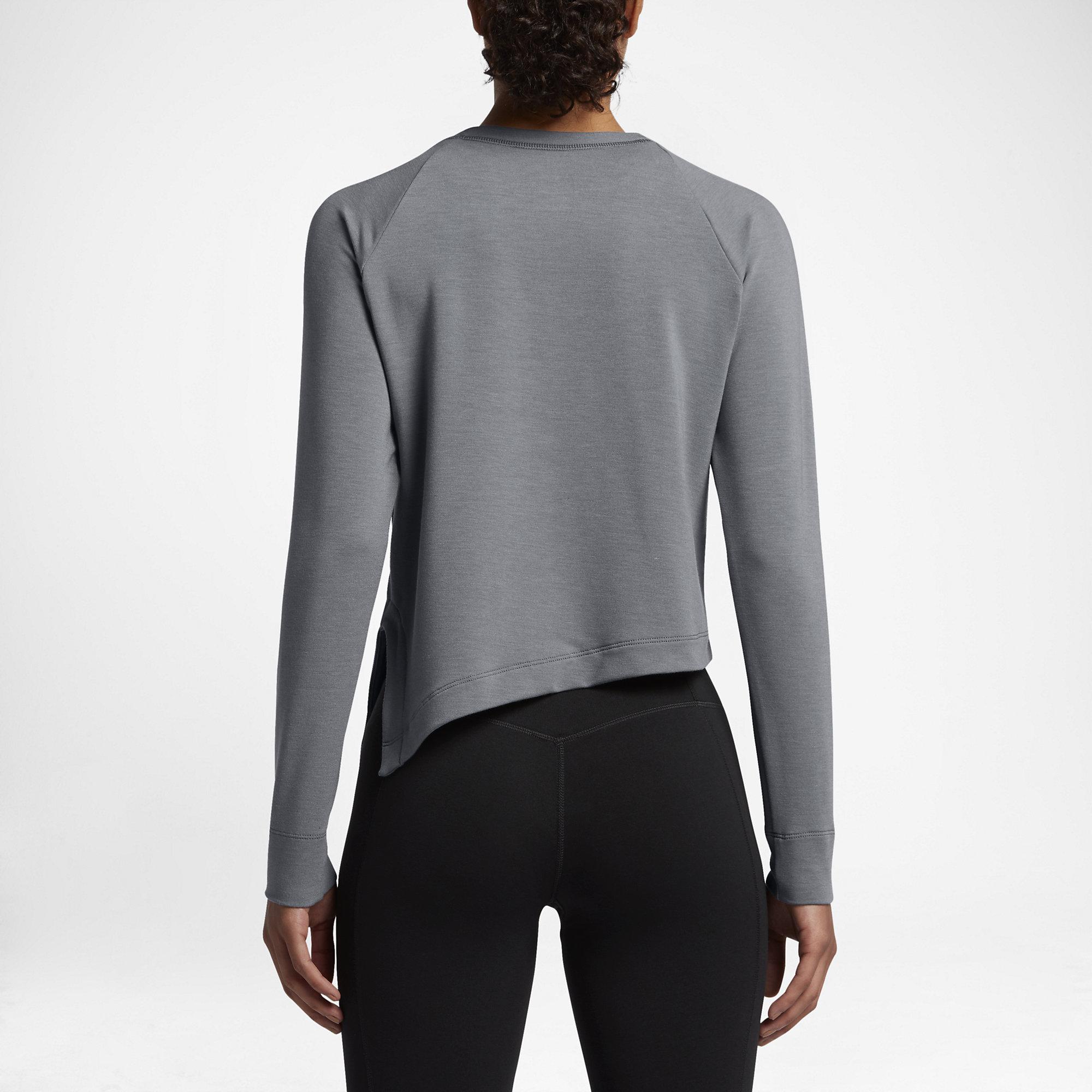 Nike Womens Training Top Cool Grey