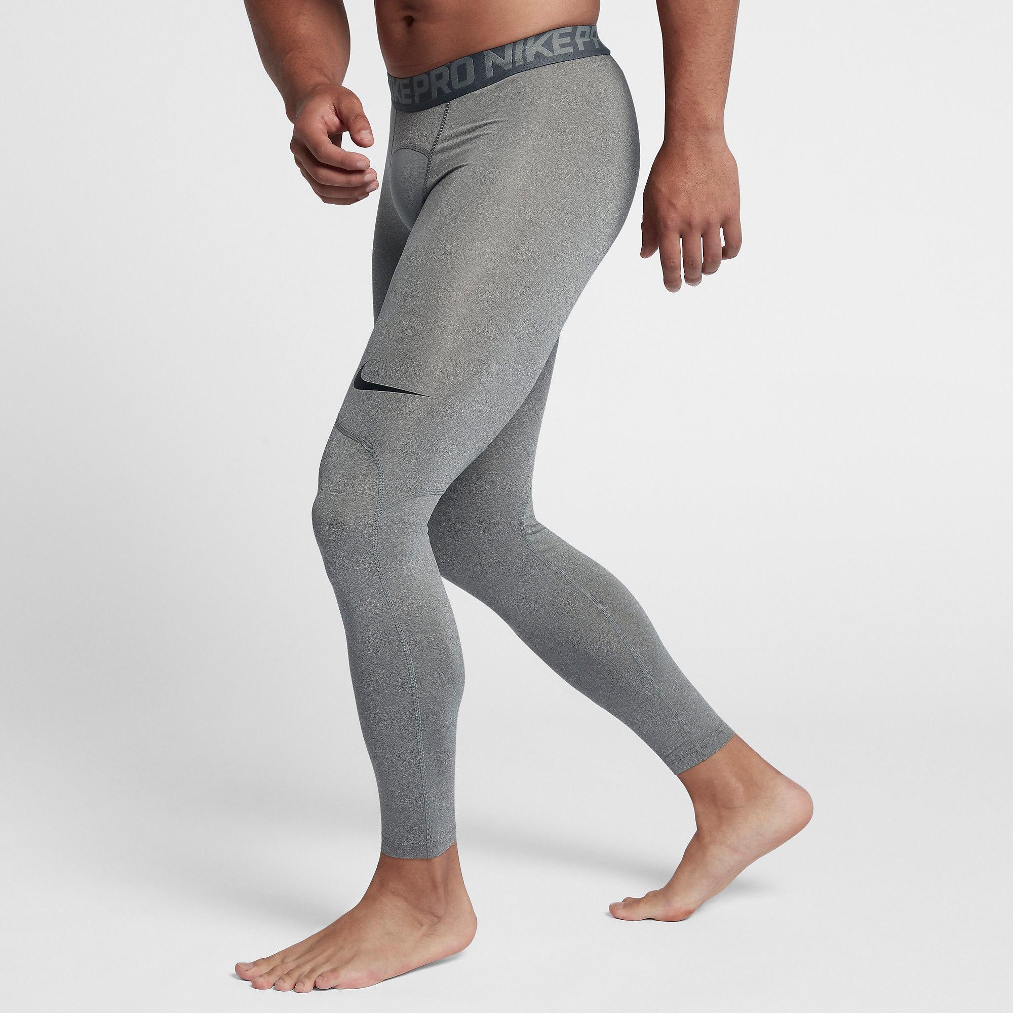 nike grey tights mens