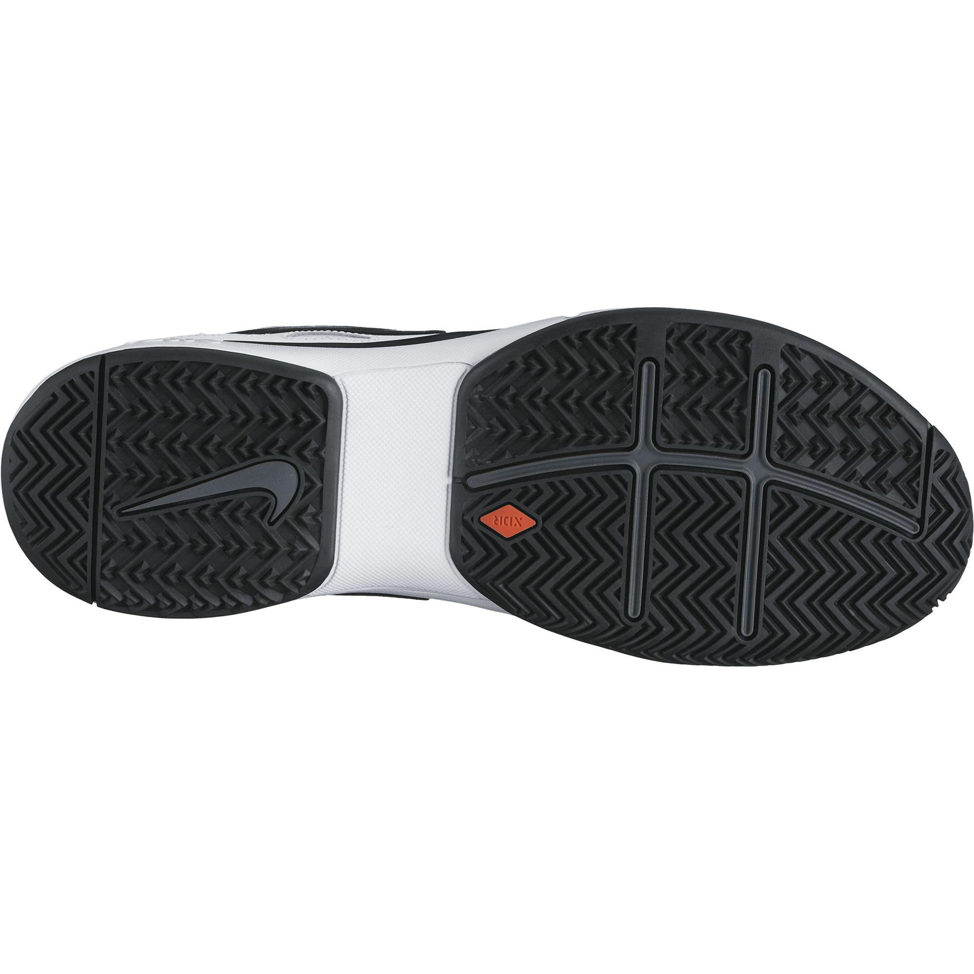 Acusación comentarista Plaga Nike Kids Air Vapor Advantage Leather Tennis Shoes - White/Black -  Tennisnuts.com