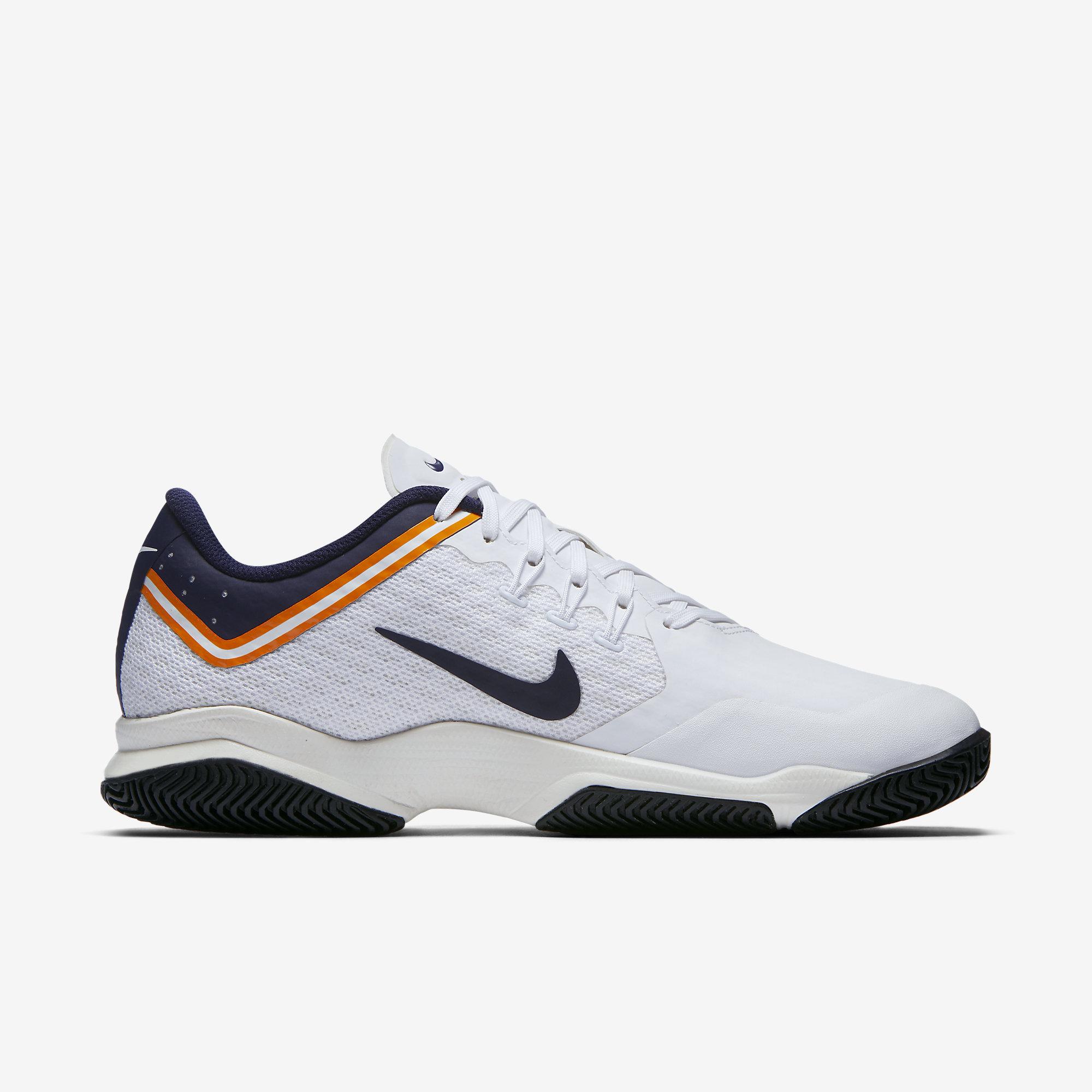 Nike Boys Air Zoom Ultra Tennis Shoes - White/Blackened Blue ...