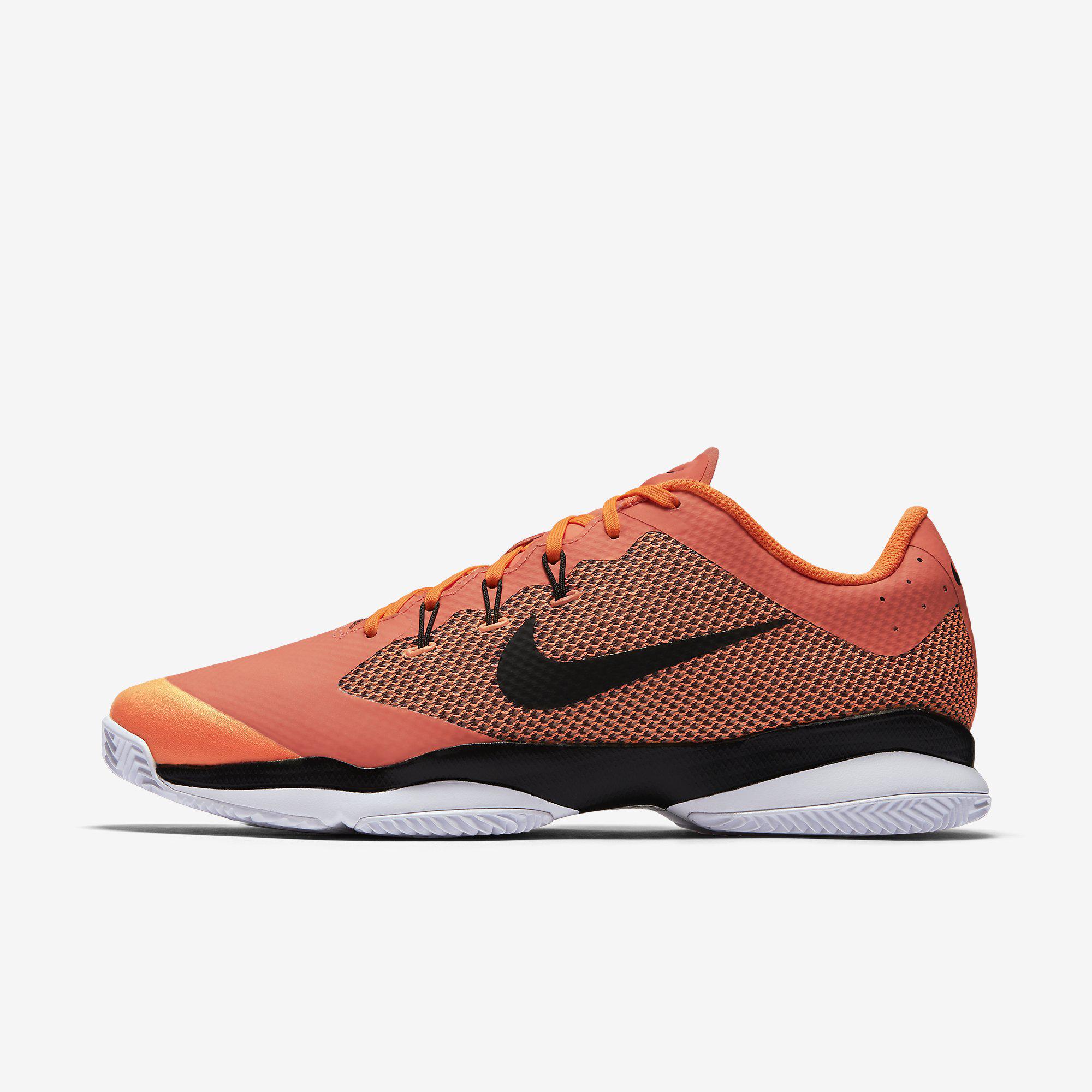 Queja Debilidad presión Nike Mens Air Zoom Ultra Clay Court Tennis Shoes - Hyper Orange -  Tennisnuts.com