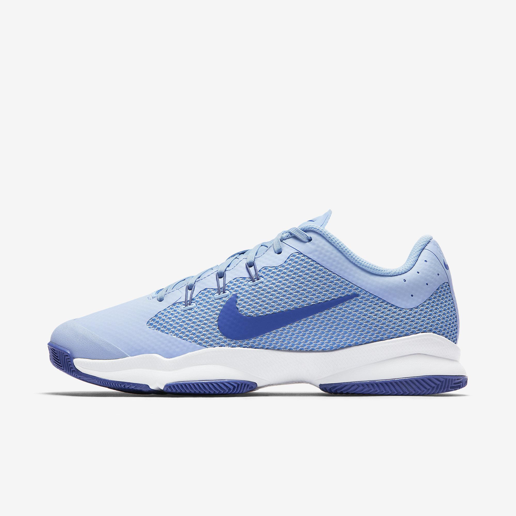 Nike Womens Air Zoom Ultra Tennis Shoes - Ice Blue - Tennisnuts.com