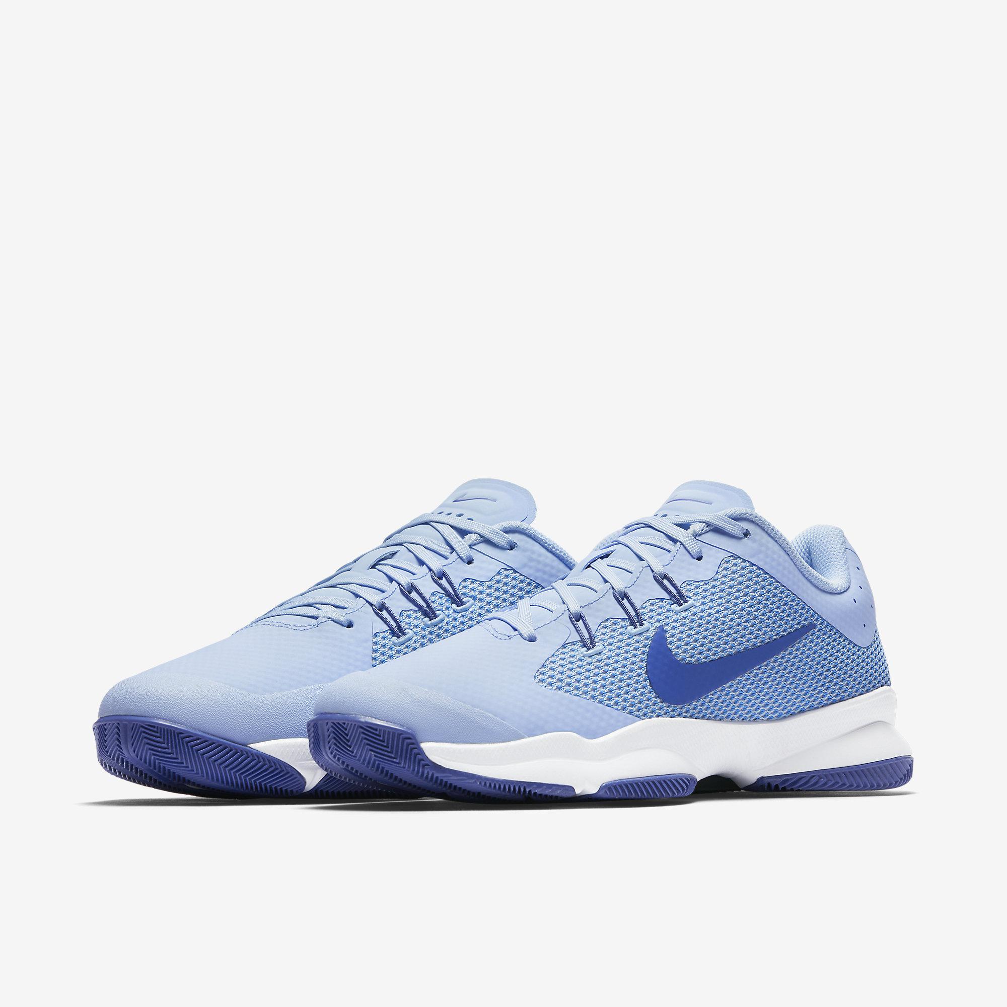 Nike Womens Air Zoom Ultra Tennis Shoes - Ice Blue - Tennisnuts.com