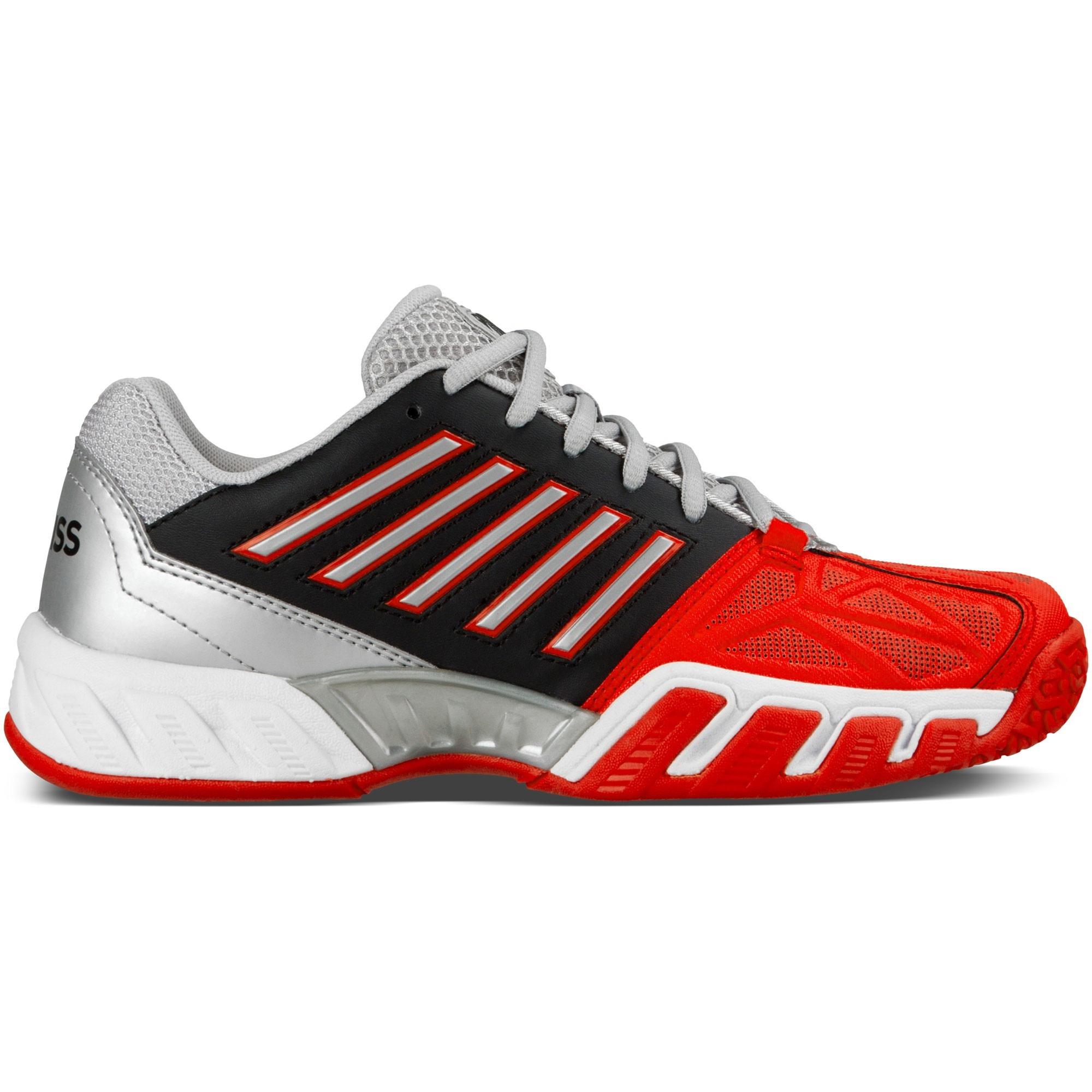 KSwiss Kids BigShot Light 3.0 Omni Tennis Shoes Red/Black/Silver