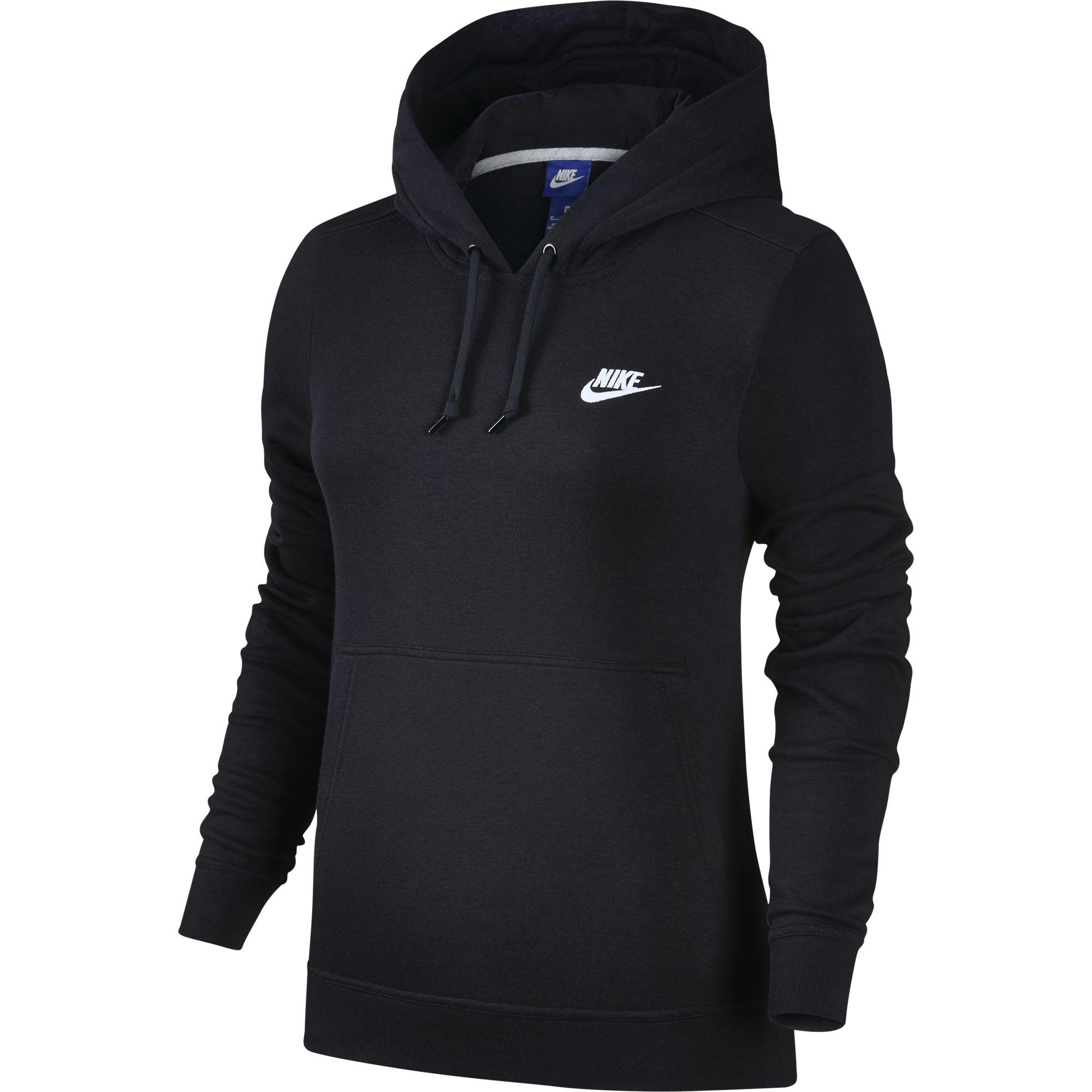 Nike Womens Sportswear Hoodie Black/White