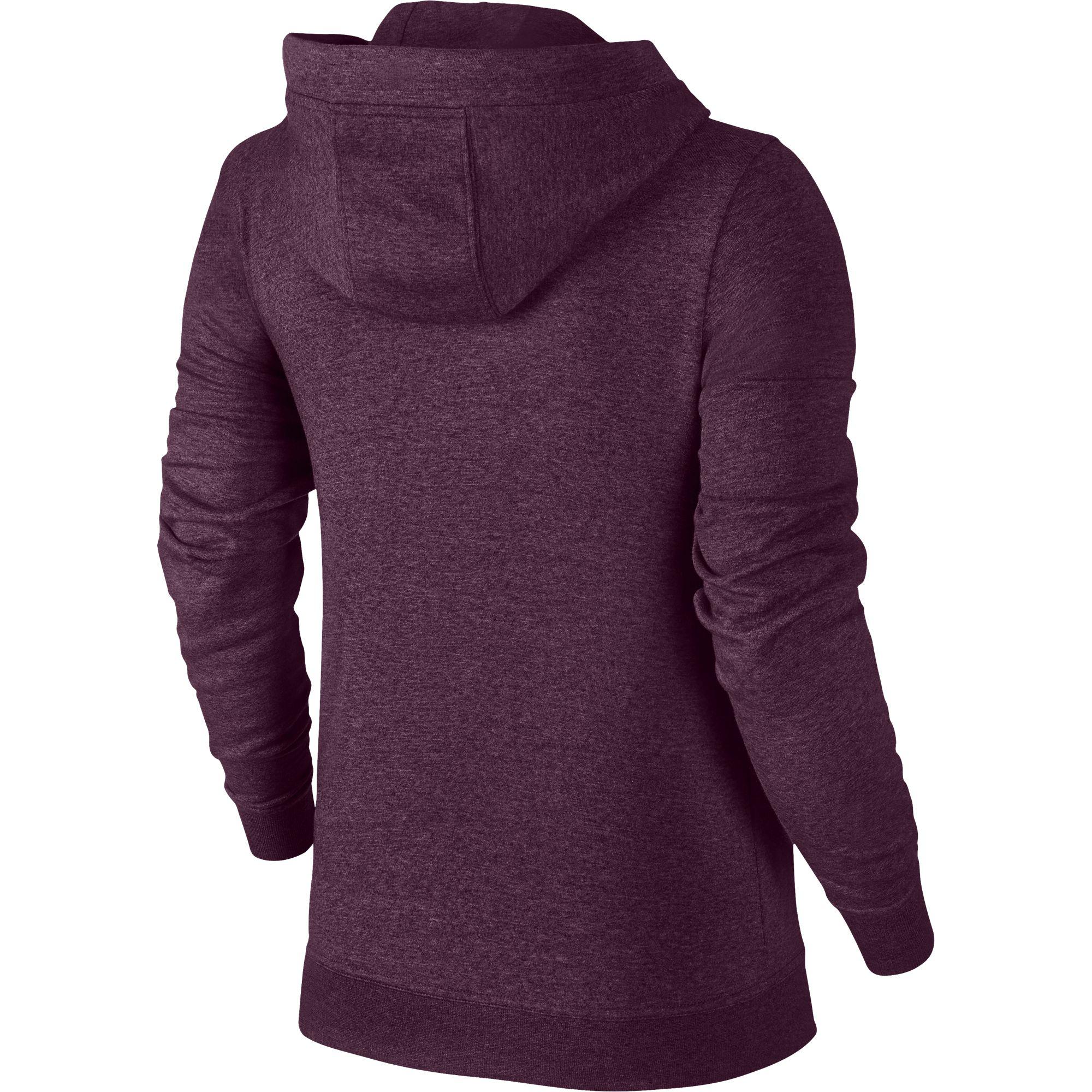 nike light bordeaux hoodie