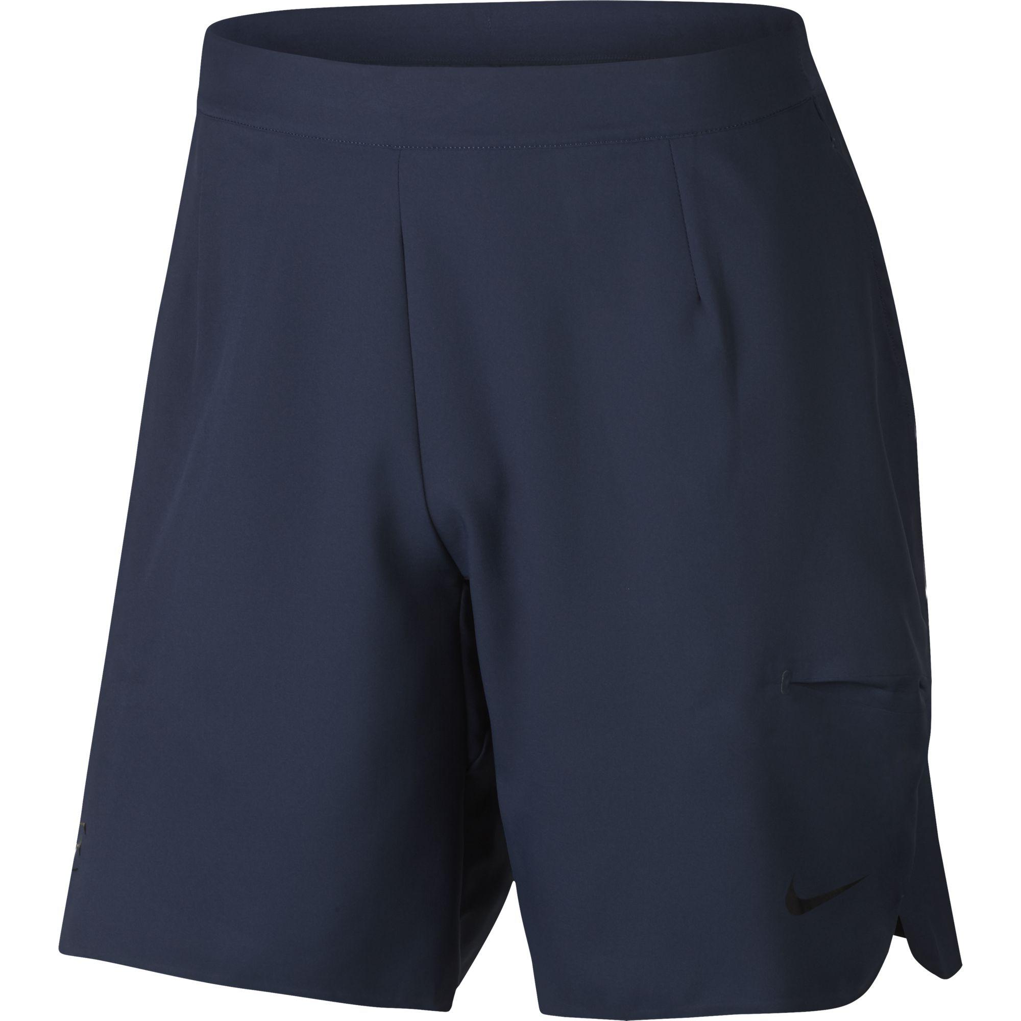 Pledge parity Th Nike Mens Court Flex RF 9 Inch Tennis Shorts - Midnight Navy -  Tennisnuts.com