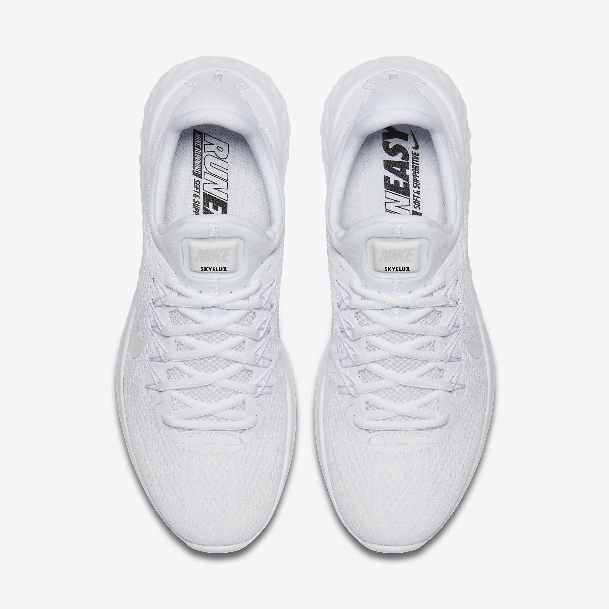 nike skyelux men's white