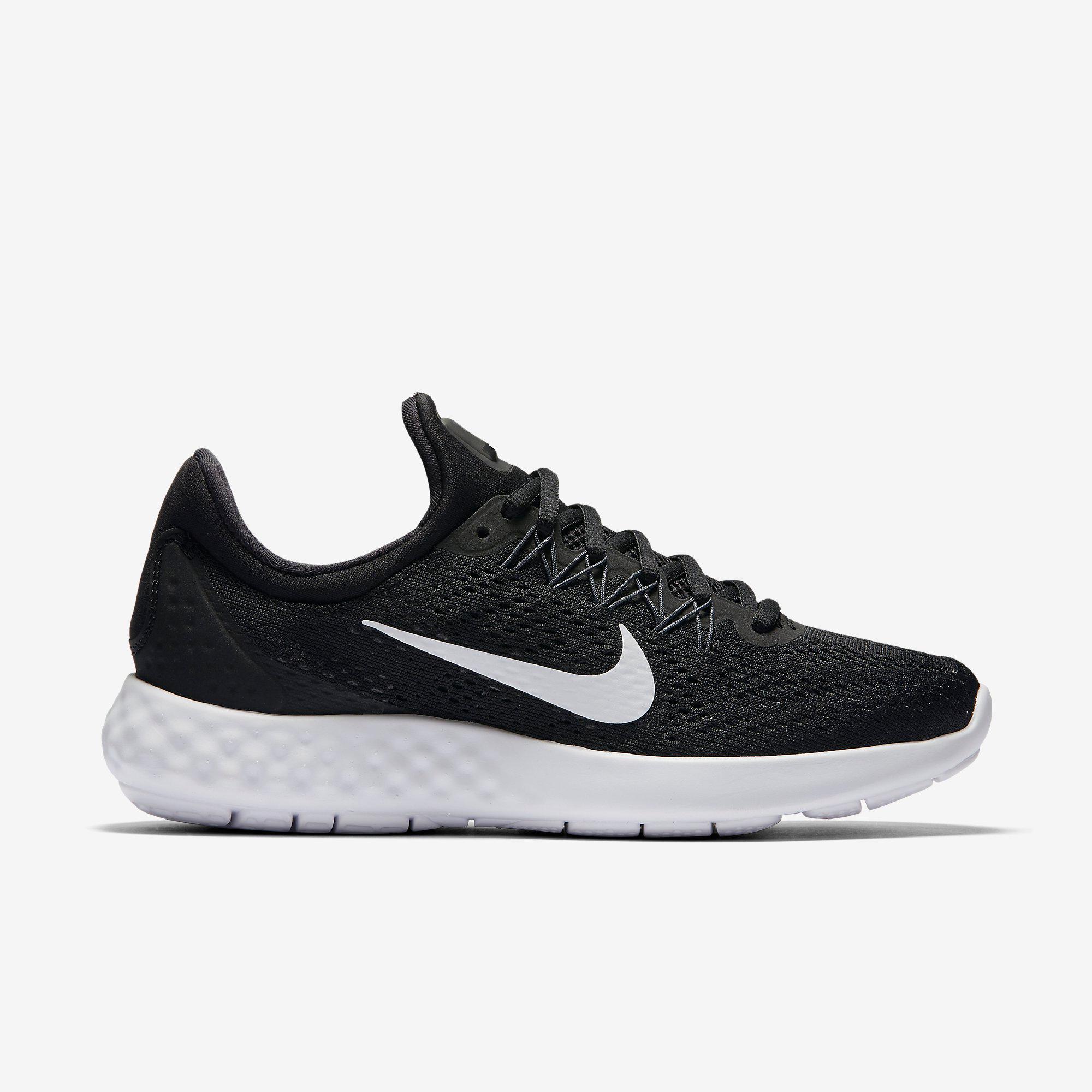 Nike Womens Lunar Skyelux Running Shoes - Black - Tennisnuts.com