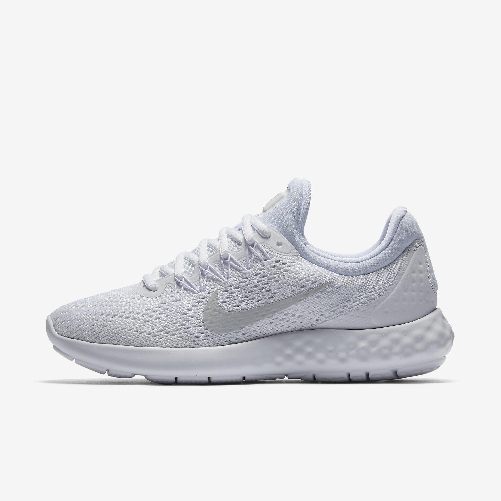 Emular Sin Nublado Nike Womens Lunar Skyelux Running Shoes - White - Tennisnuts.com