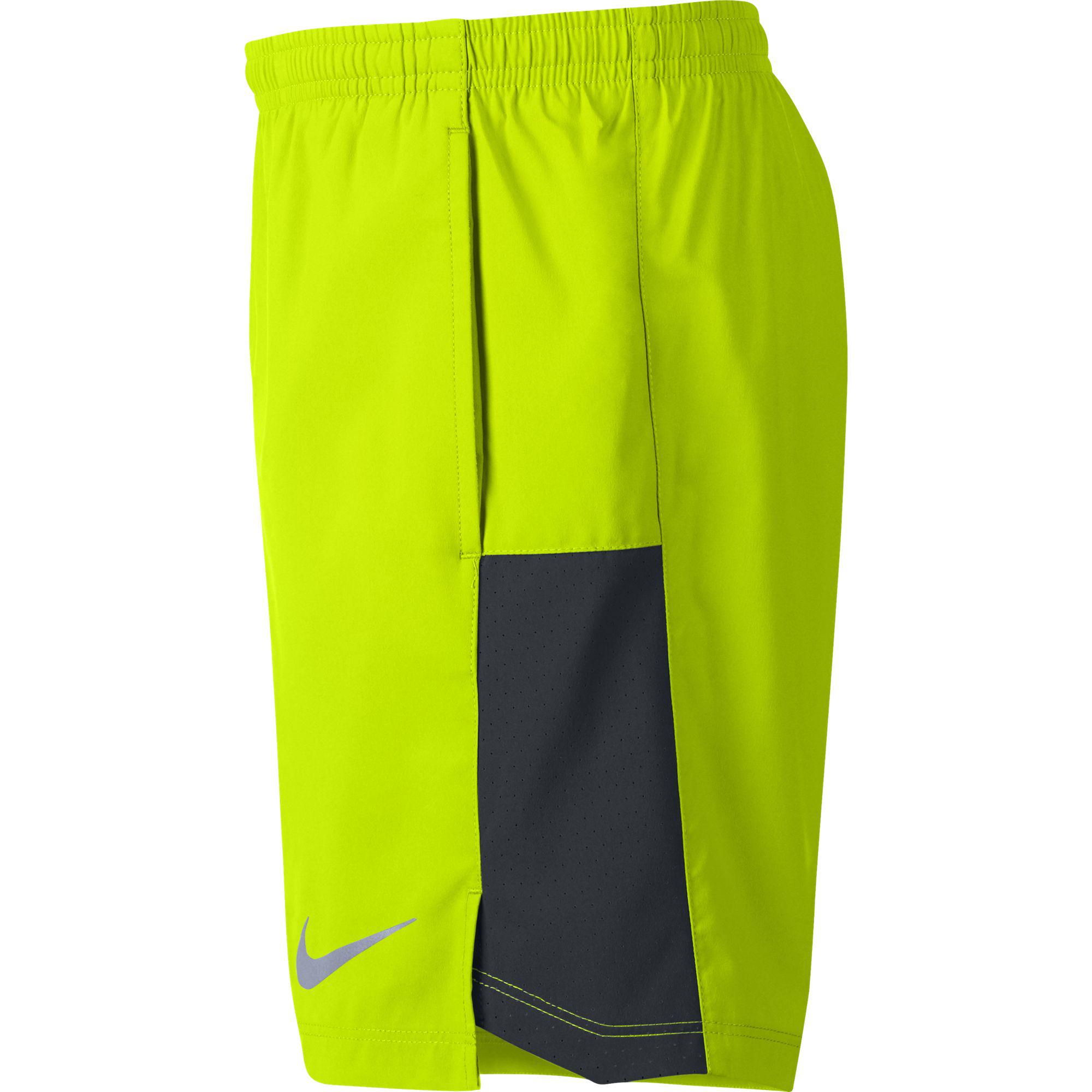 Nike Boys Flex Shorts Volt Yellow/Black