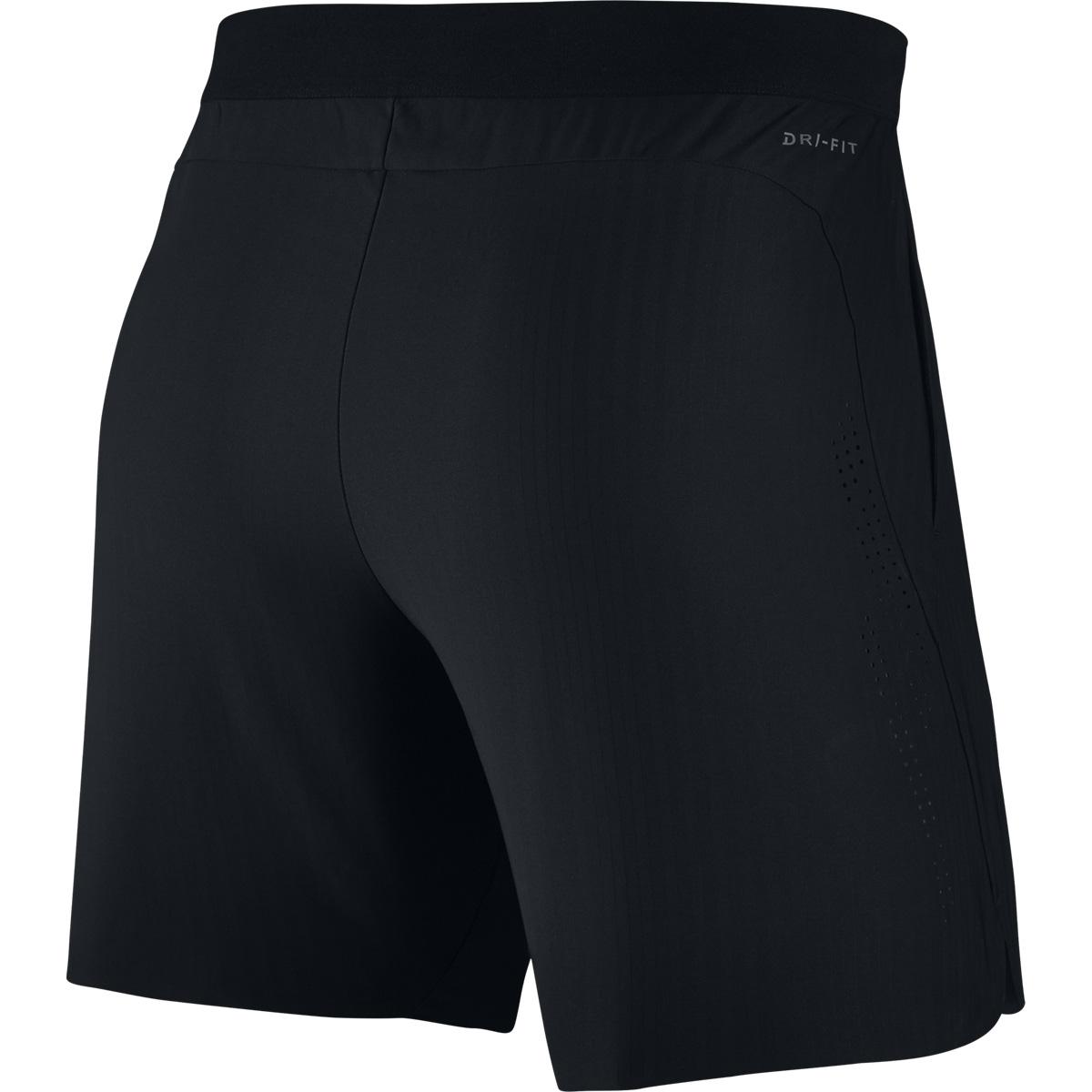 Nike Boys Flex Ace 6 Inch Tennis Shorts Black