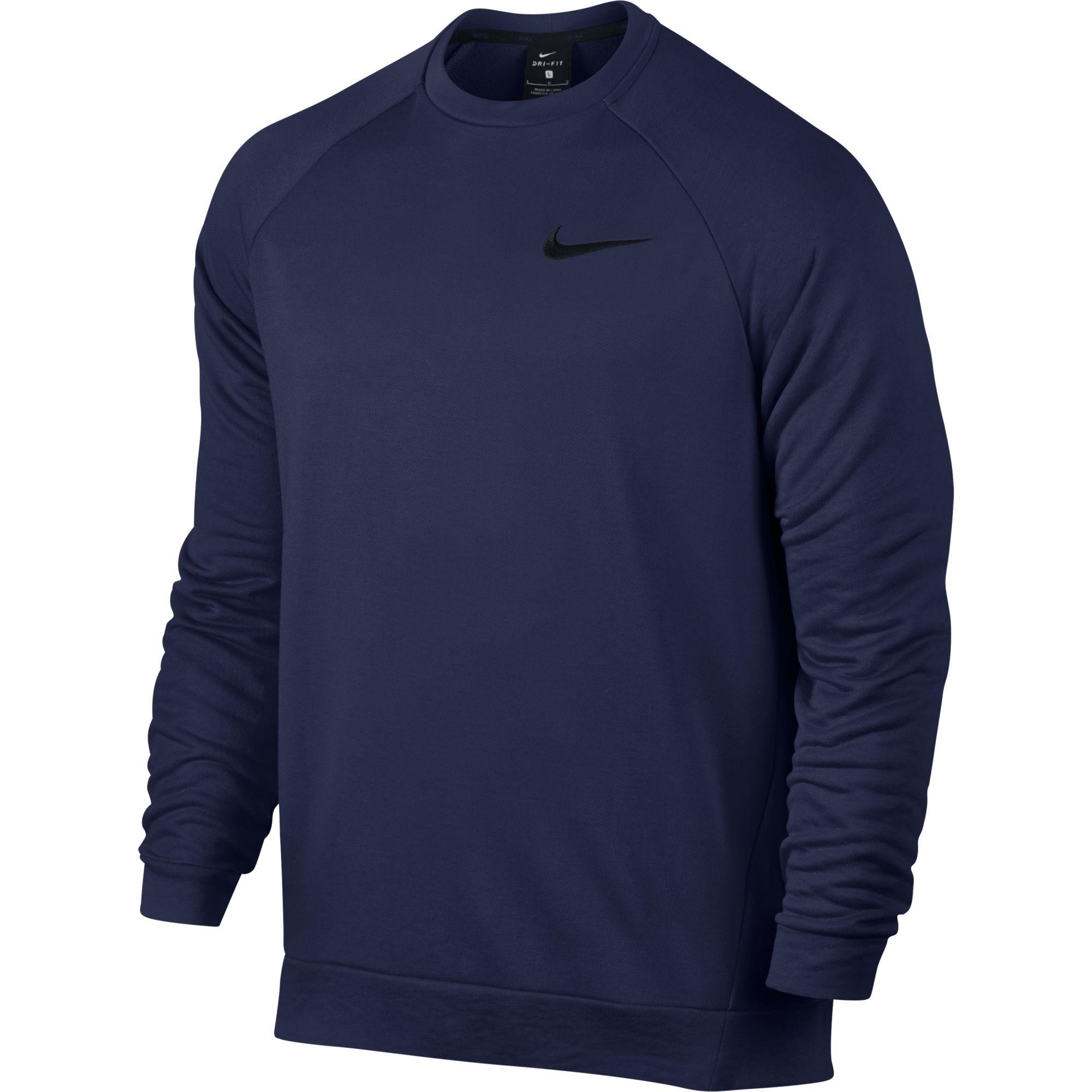 nike men's dry training top