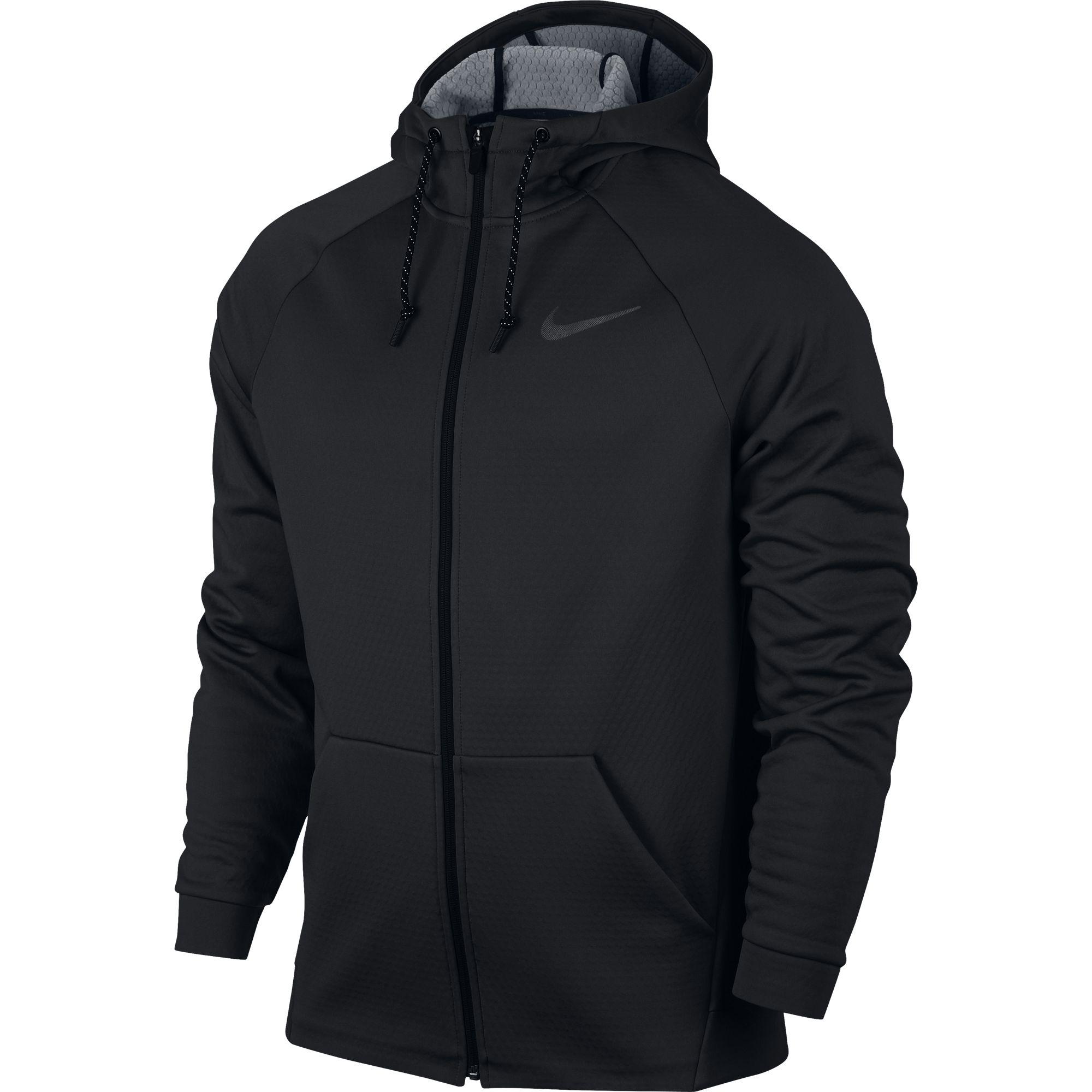 nike therma jacket black