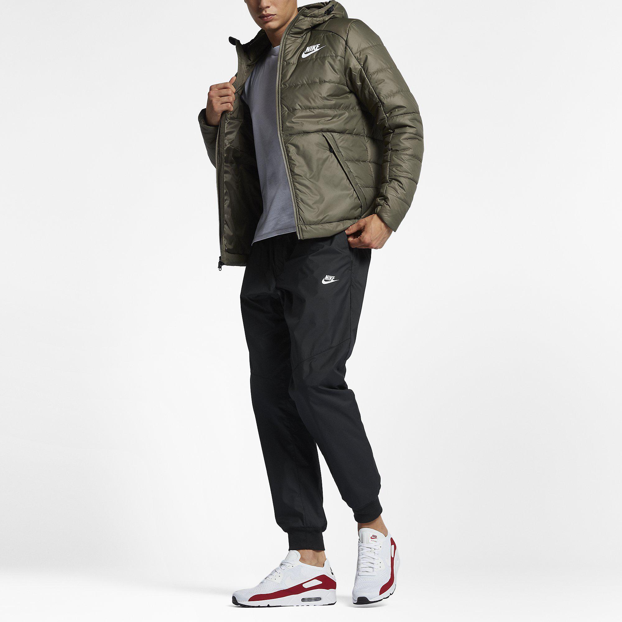 Nike Unisex Sportswear Jacket - Medium Olive/White - Tennisnuts.com