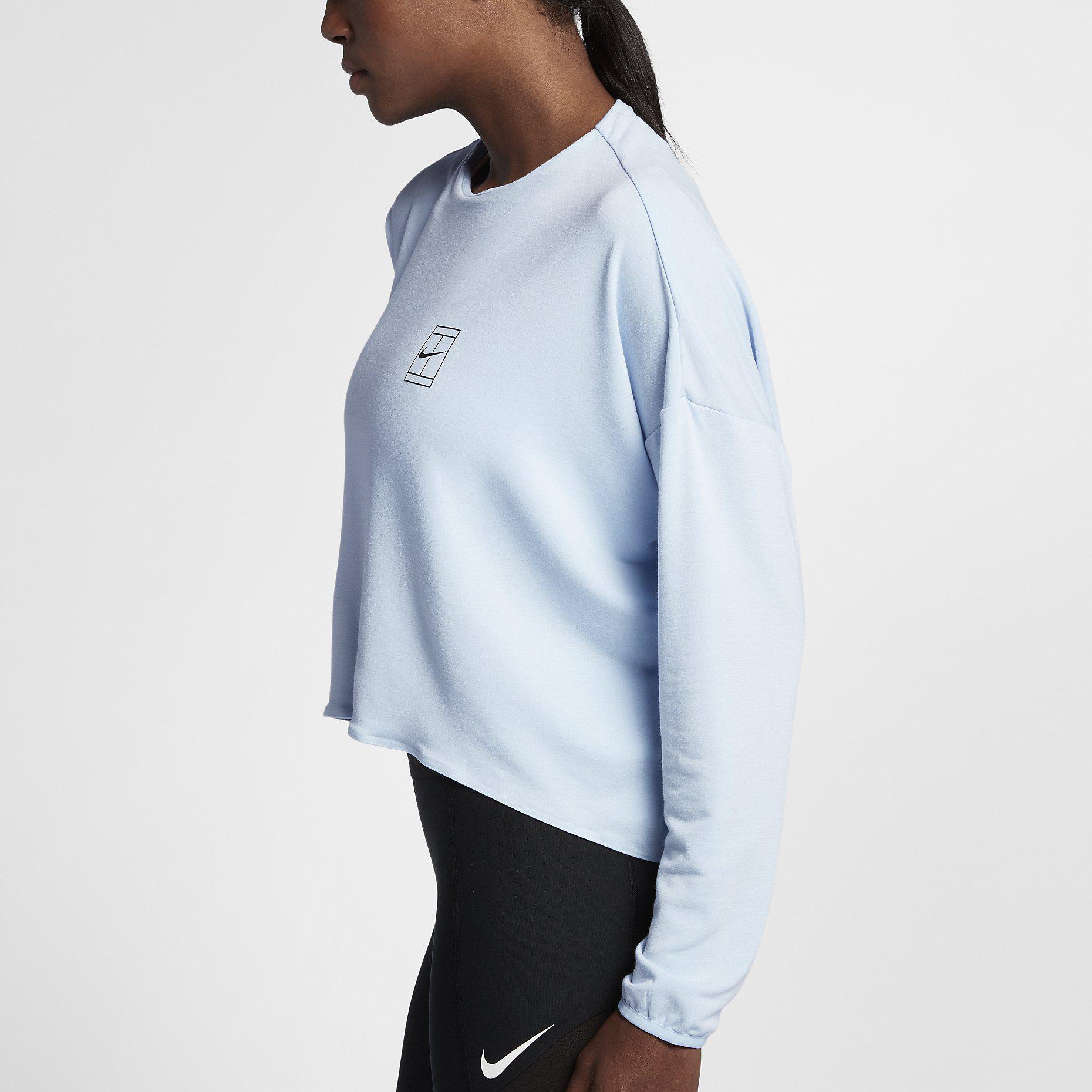 nike ladies tennis tops