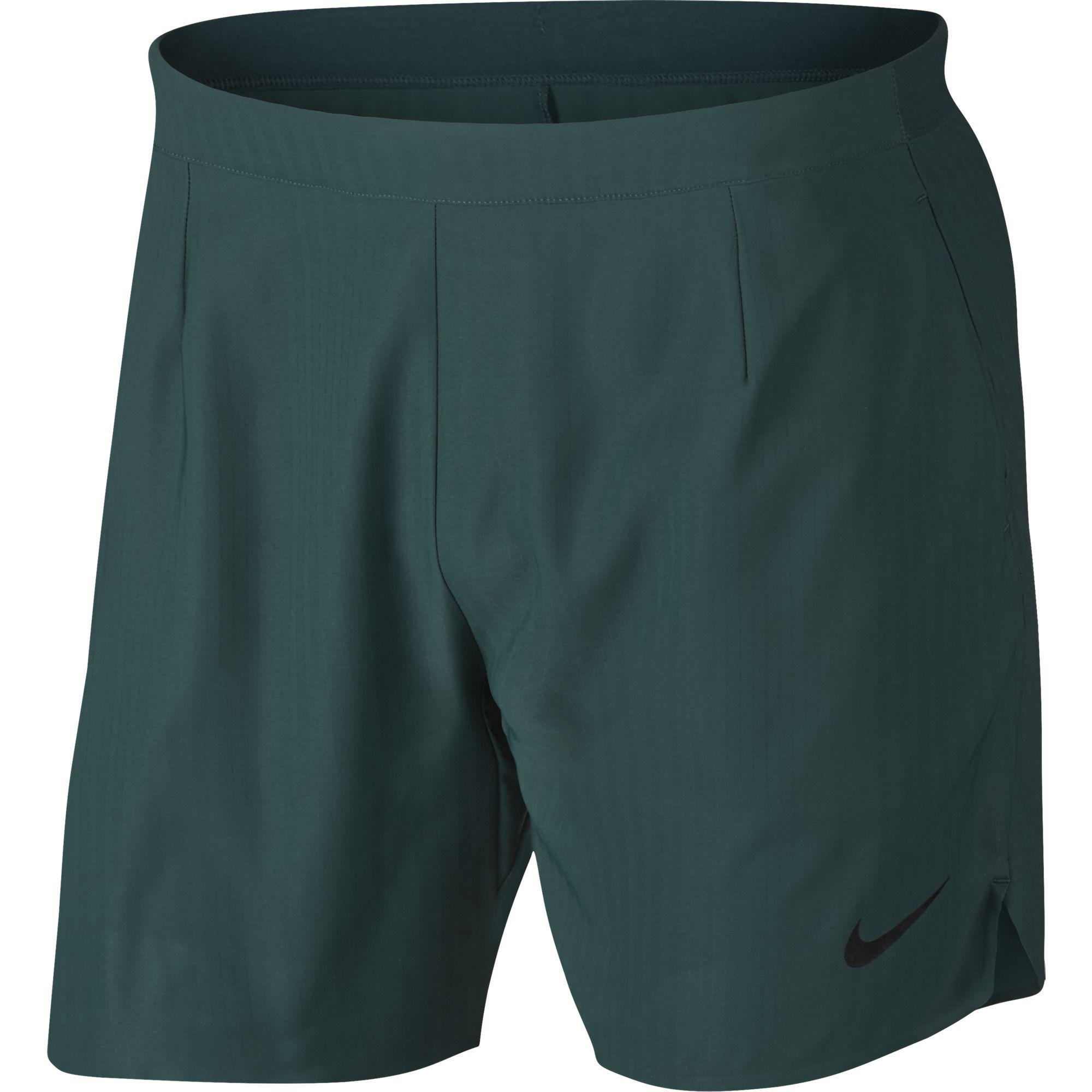 green nike shorts mens