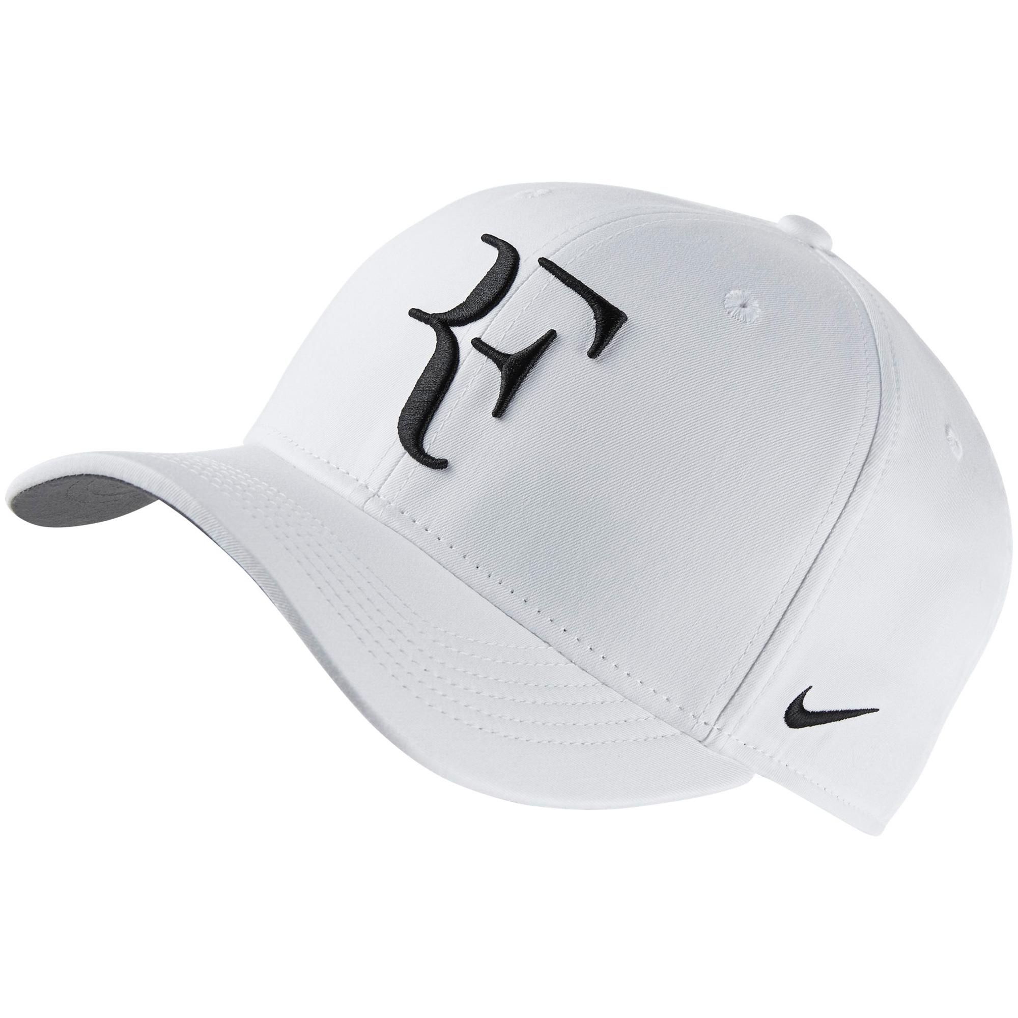 Nike RF AeroBill Cap - White - Tennisnuts.com