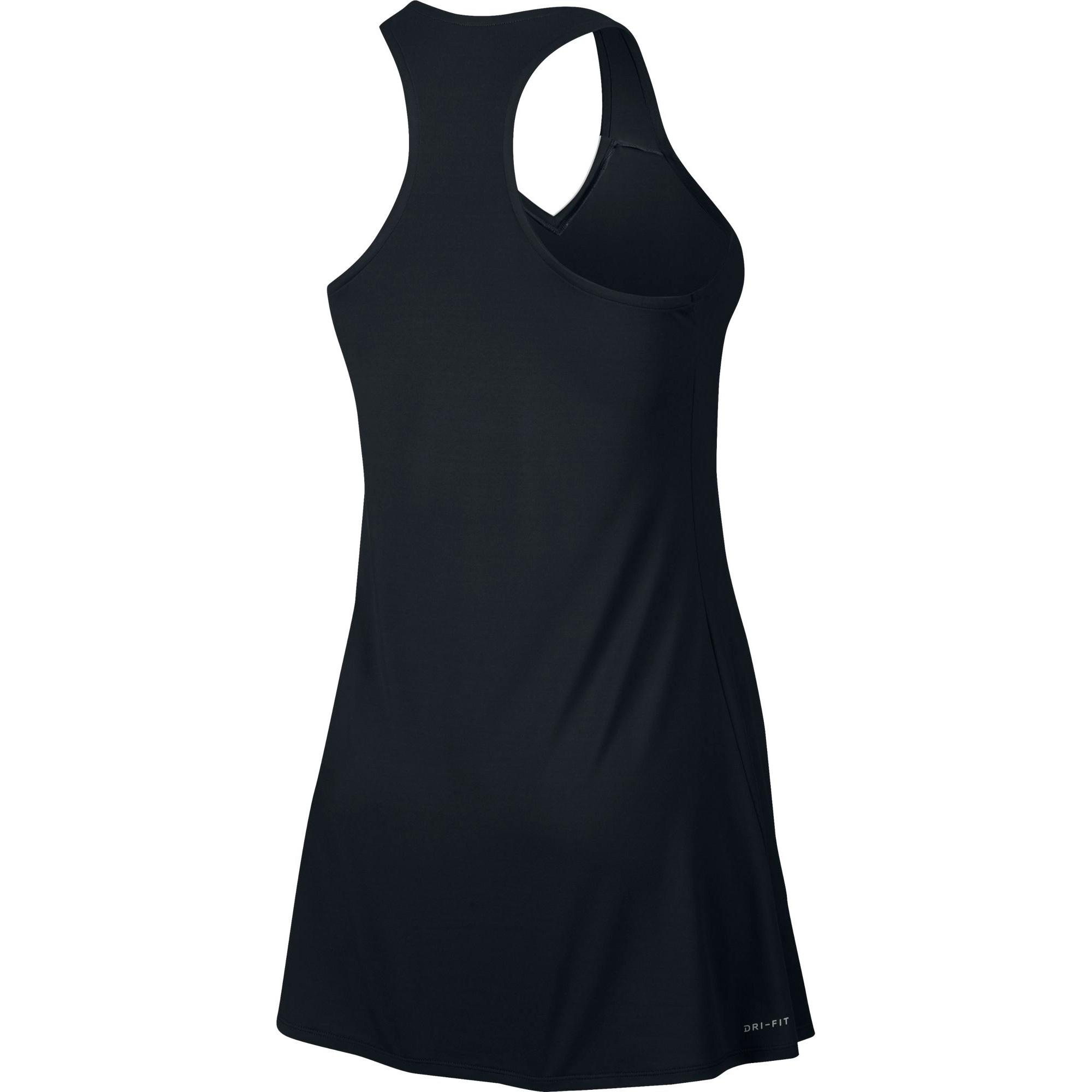 Download Nike Womens Dry Tennis Dress - Black - Tennisnuts.com