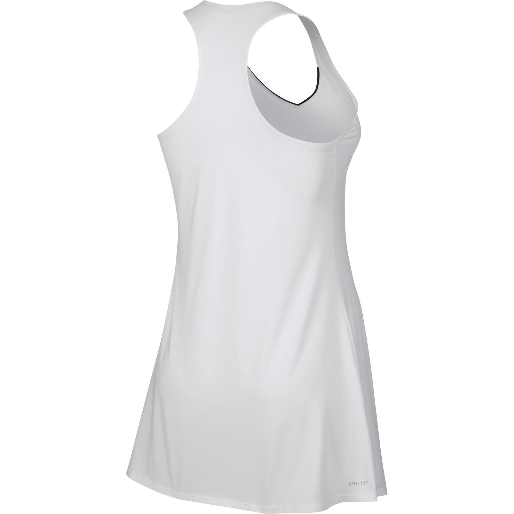Nike Womens Dry Tennis Dress White