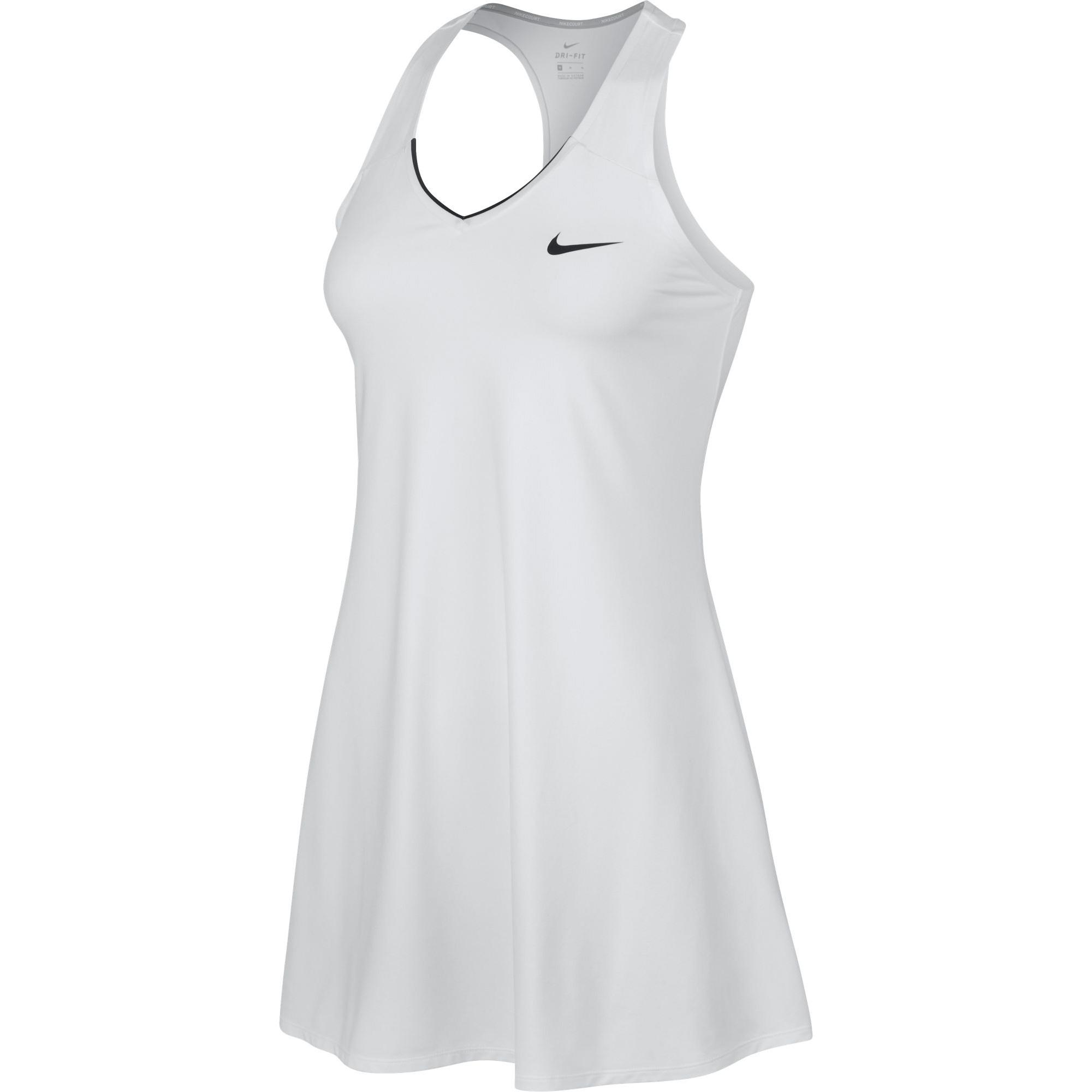 Download Nike Womens Dry Tennis Dress - White - Tennisnuts.com