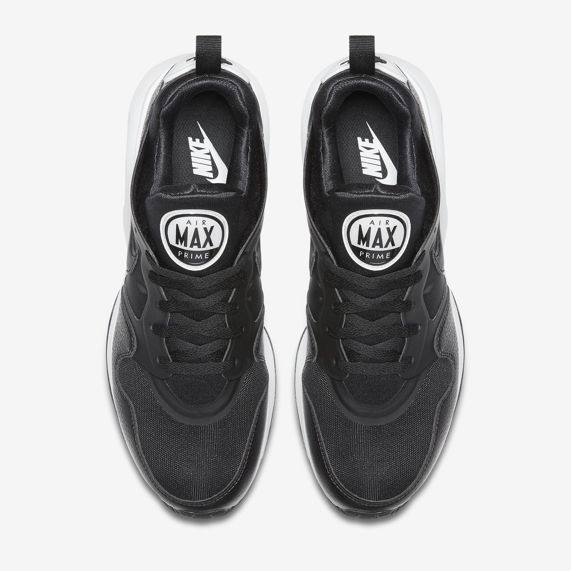 nike air max prime black and white