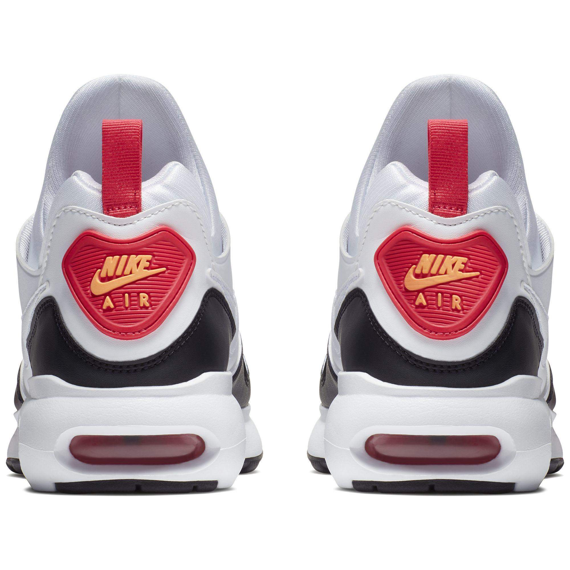simplemente Filosófico sexual Nike Mens Air Max Prime Shoes - White/Siren Red/Black - Tennisnuts.com