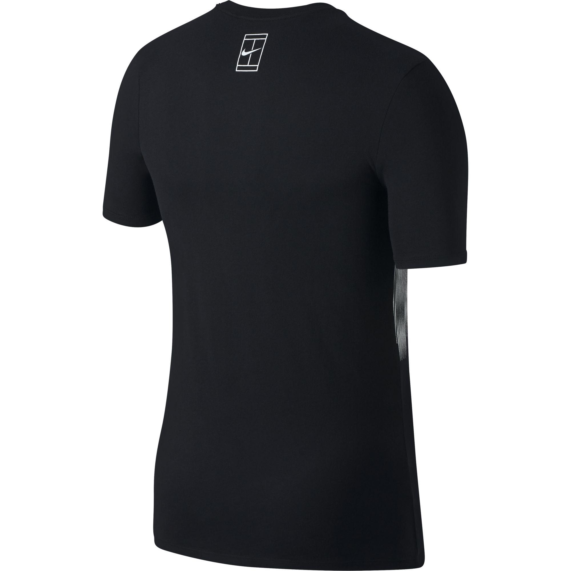 nike mens rf t shirt black white tennisnuts nike mens rf t shirt black white tennisnuts