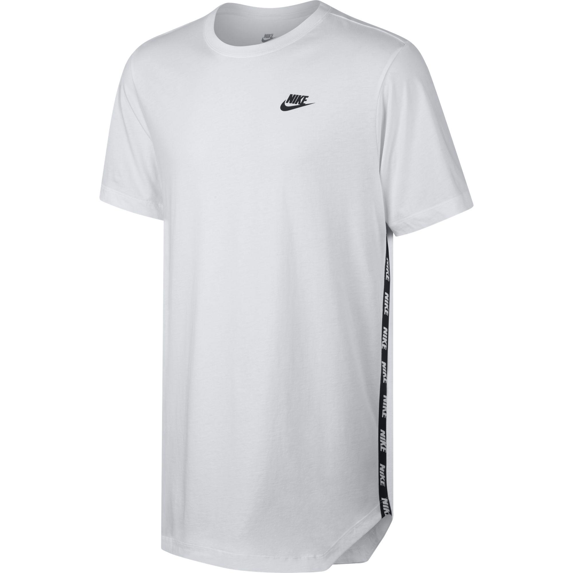 Nike Mens Sportswear T-Shirt - White/Black - Tennisnuts.com