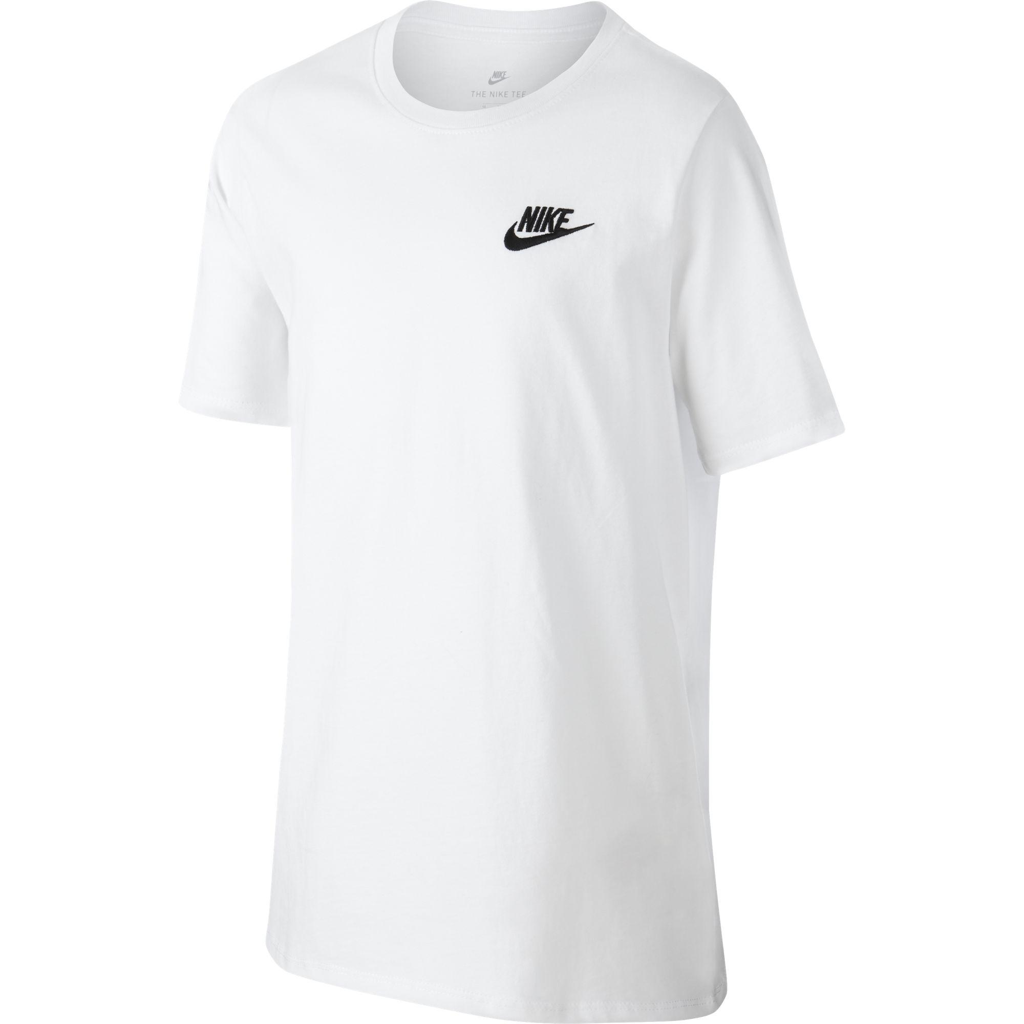 Nike Boys Training T-Shirt - White - Tennisnuts.com