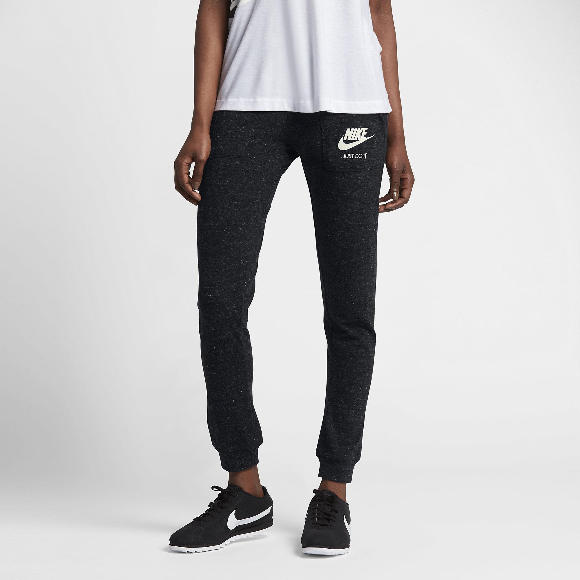 Nike Womens Sportswear Vintage Pants - Black/Sail - Tennisnuts.com
