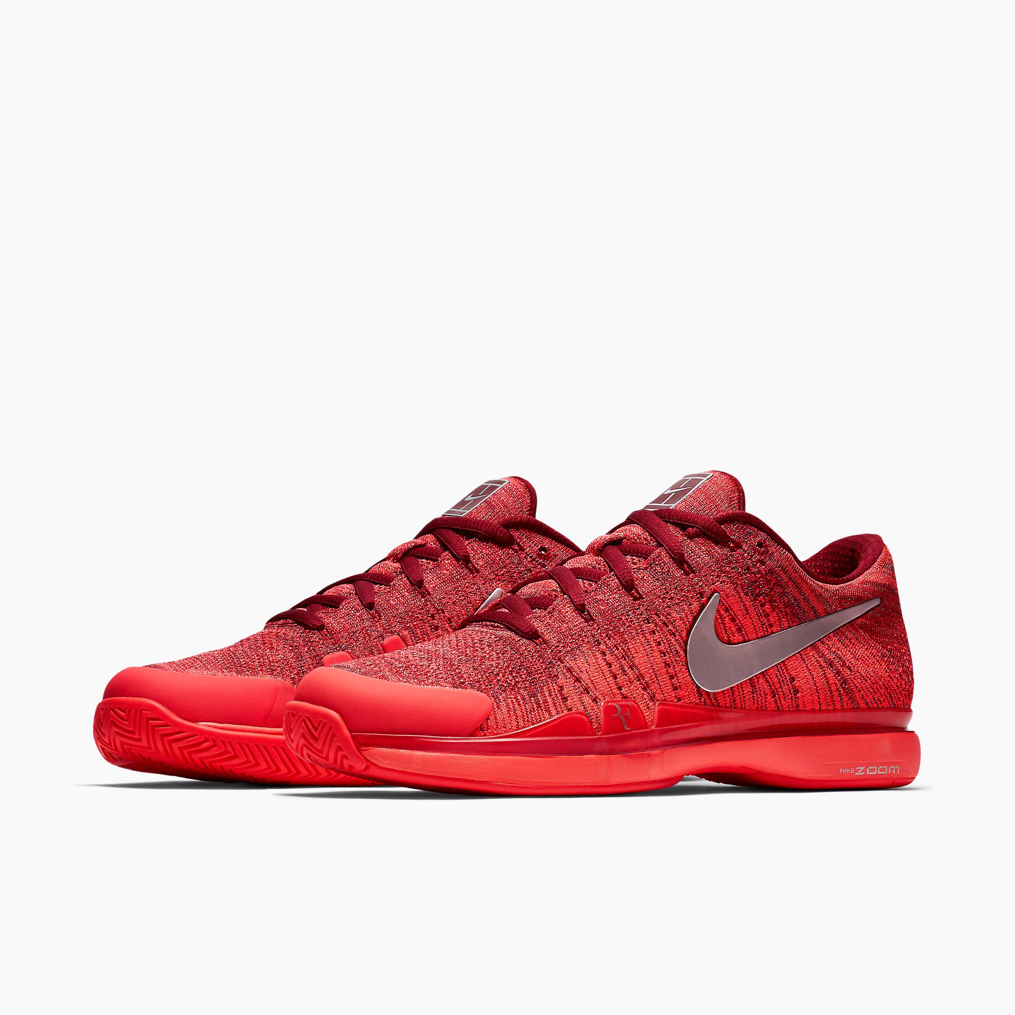 nike zoom vapor 9.5 flyknit red