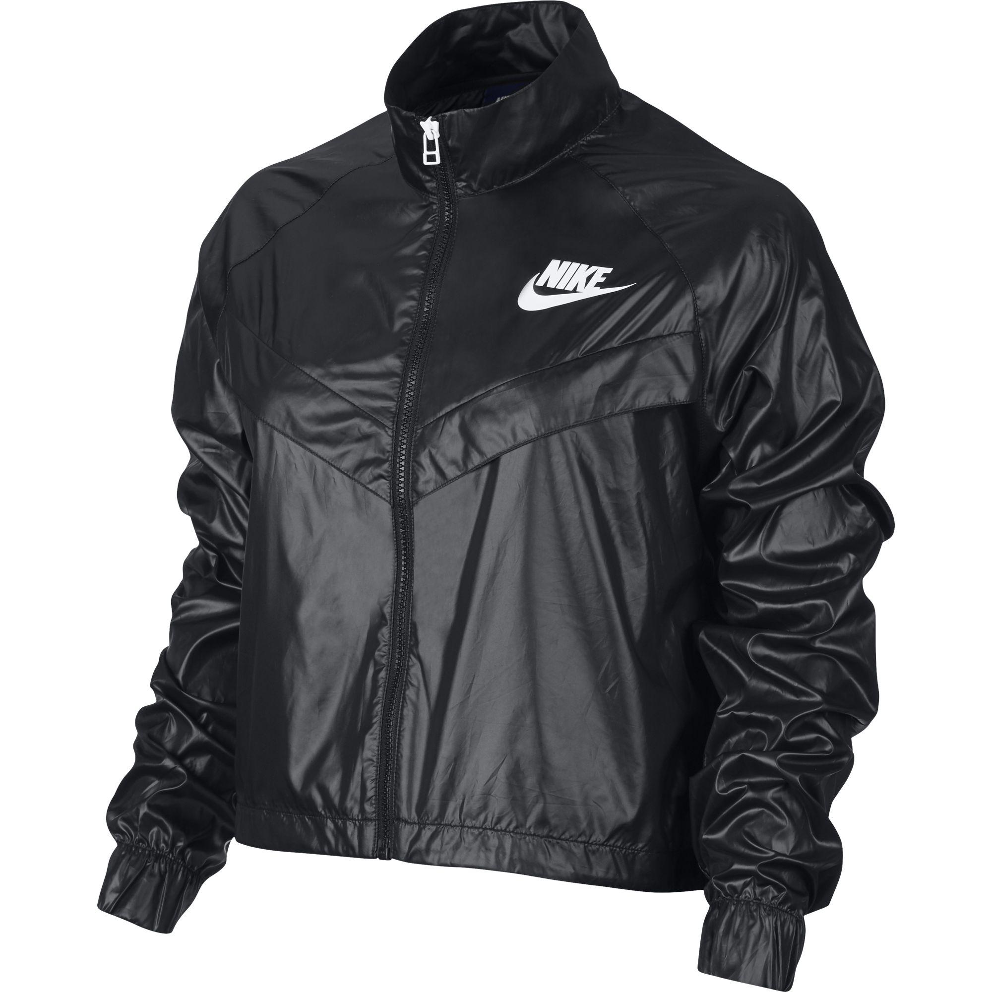 nike women's cropped windbreaker