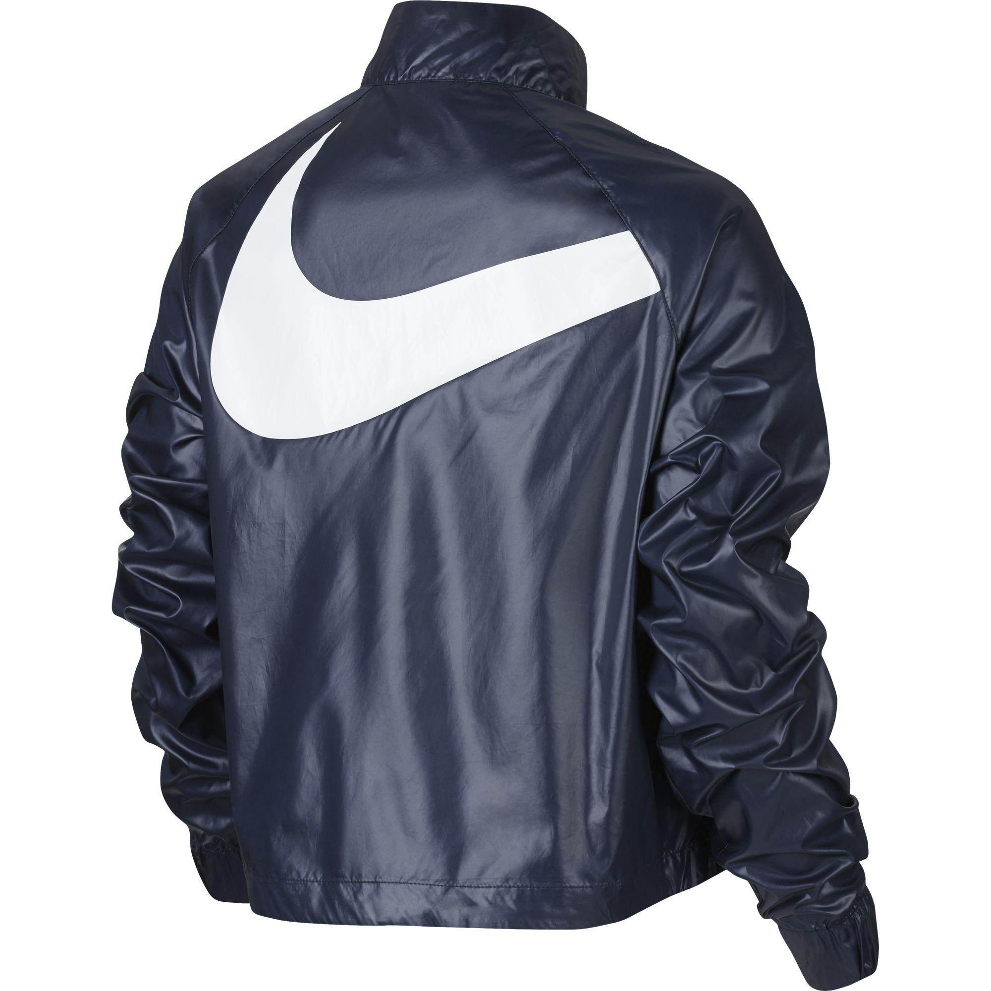 nike leather jacket womens
