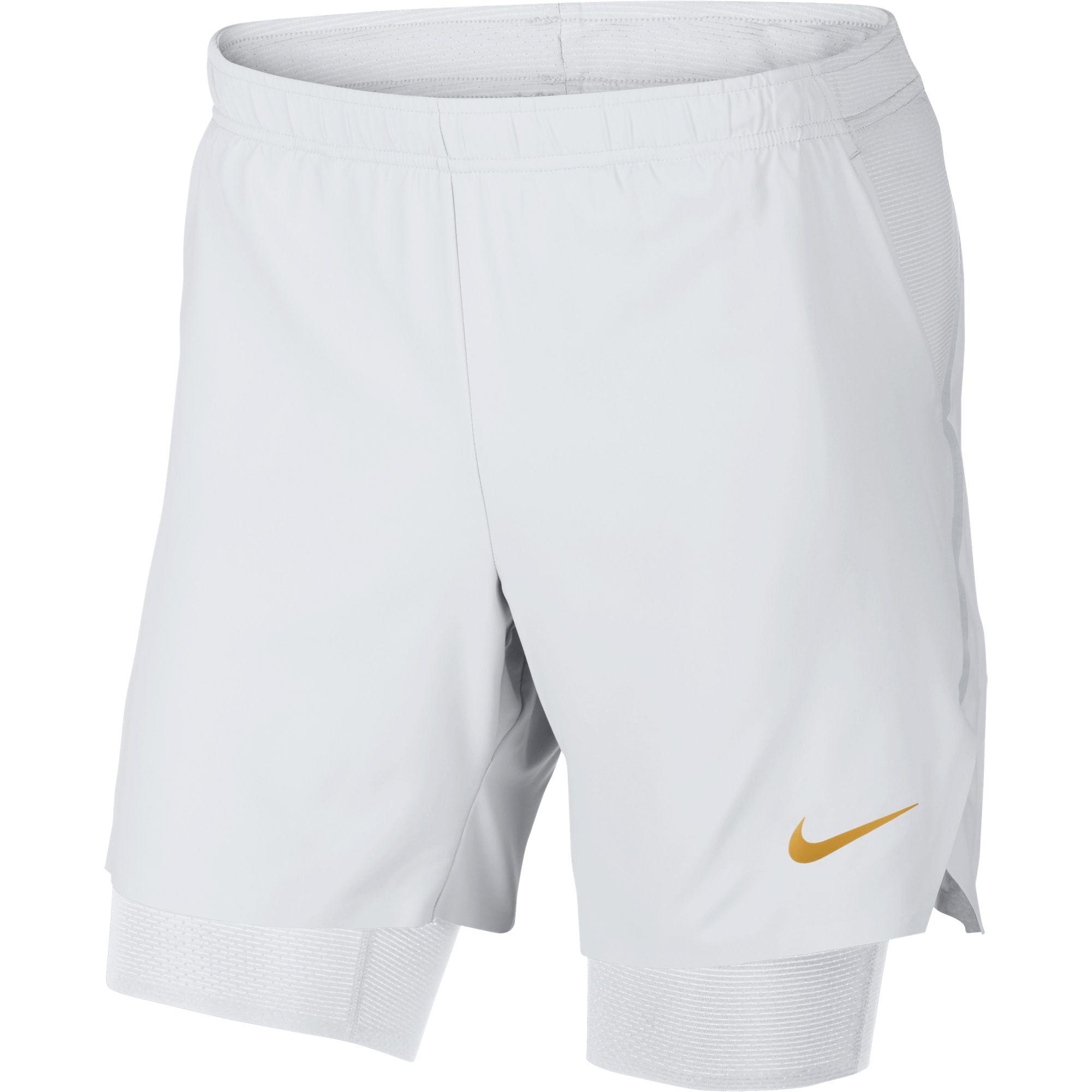 nike 2 in 1 tennis shorts