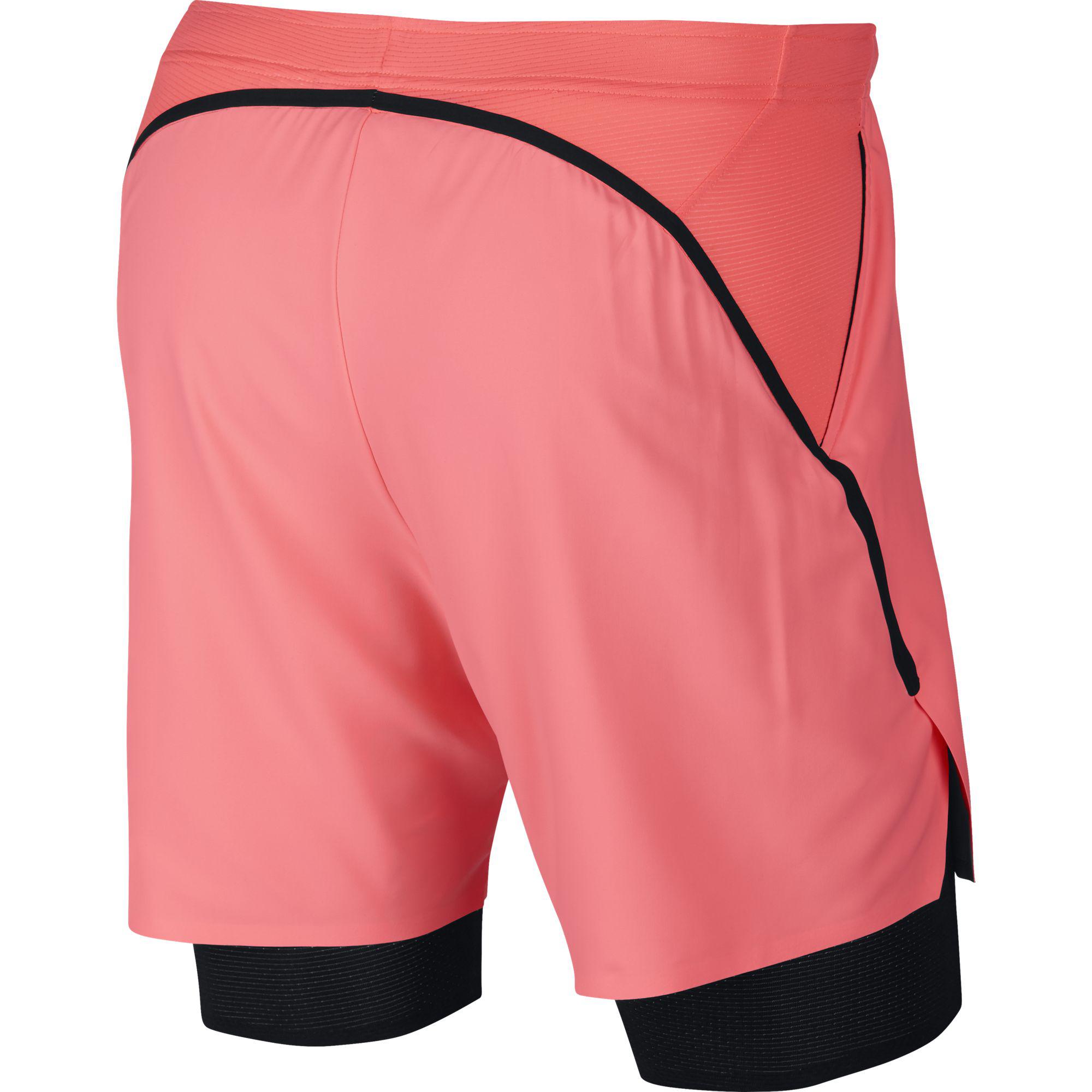 nike 2 in 1 tennis shorts