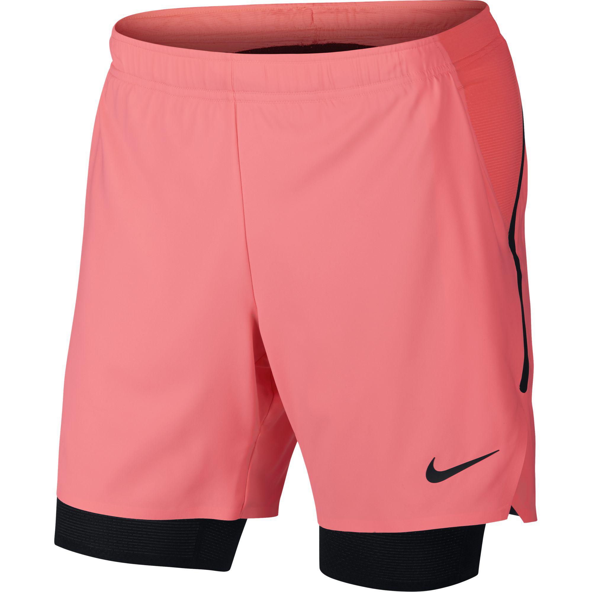 black nike tennis shorts