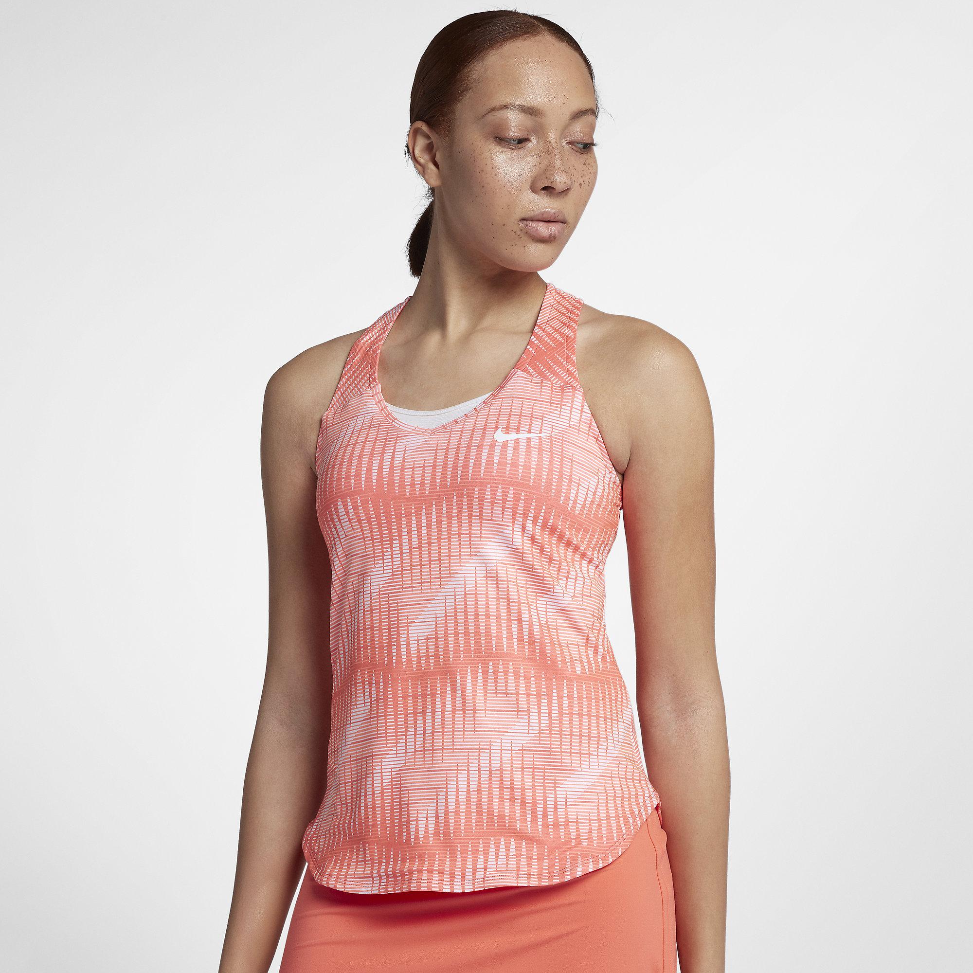 nike ladies tennis tops