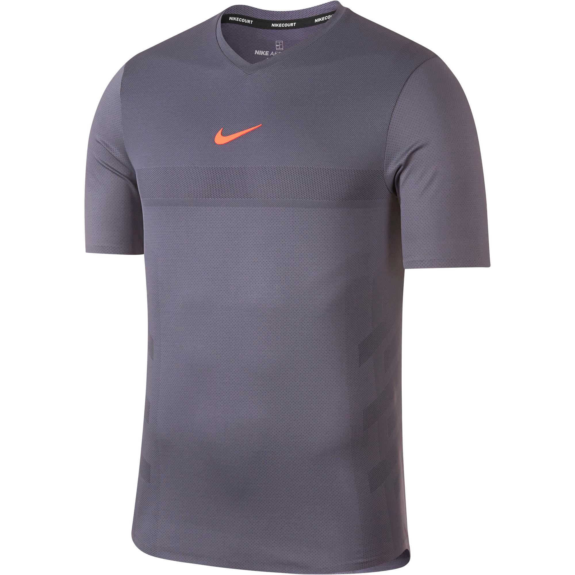 Nike Mens AeroReact Rafa Top - Gridiron 