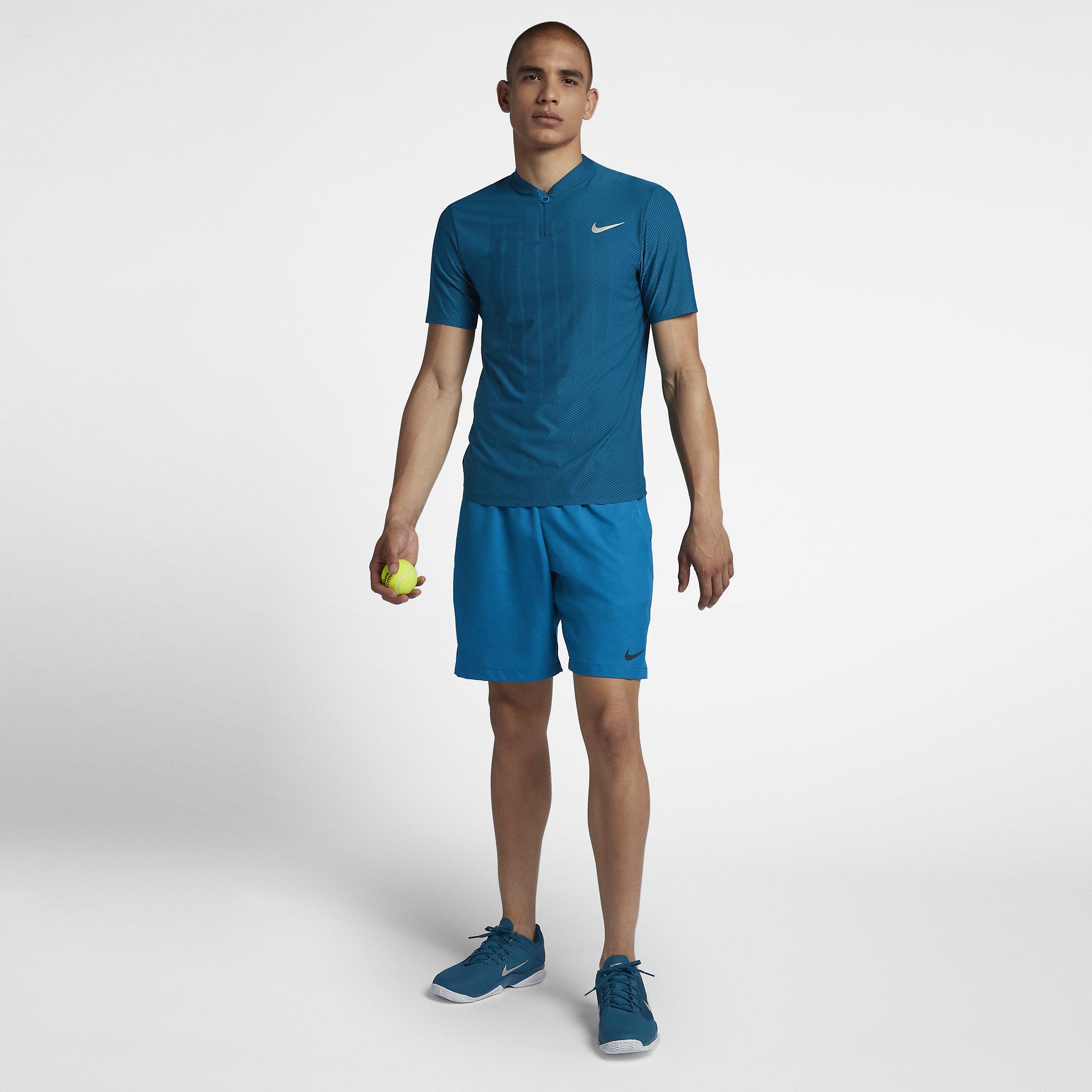 Nike Mens Zonal Cooling Tee - Green Abyss - Tennisnuts.com