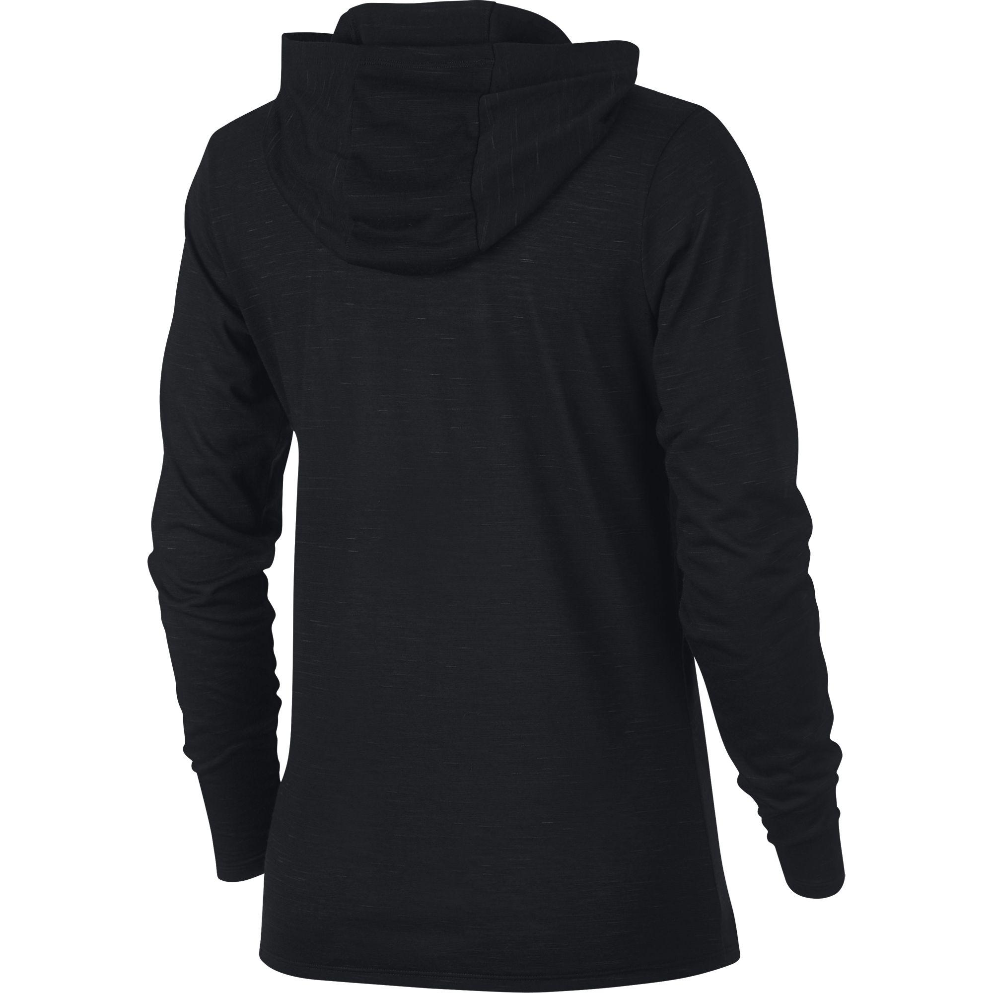 plain black nike hoodie womens