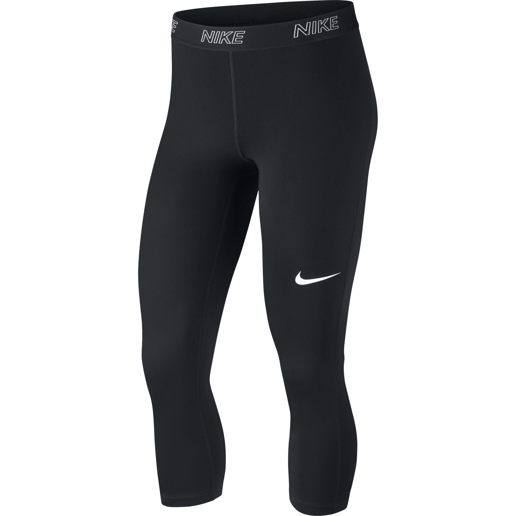 Nike Womens Victory Training Capri Leggings - Black - Tennisnuts.com