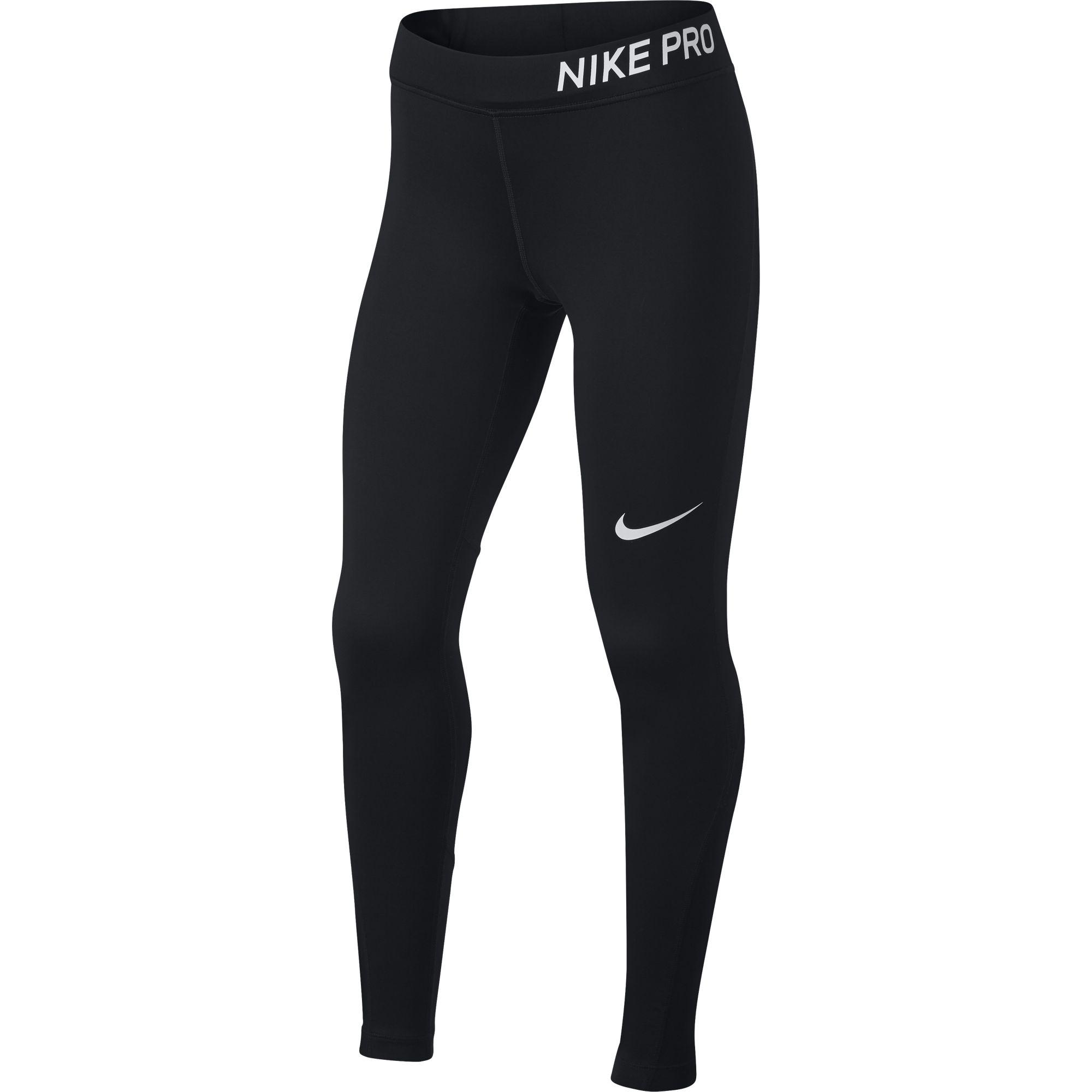 Nike Girls Pro Training Tights Black