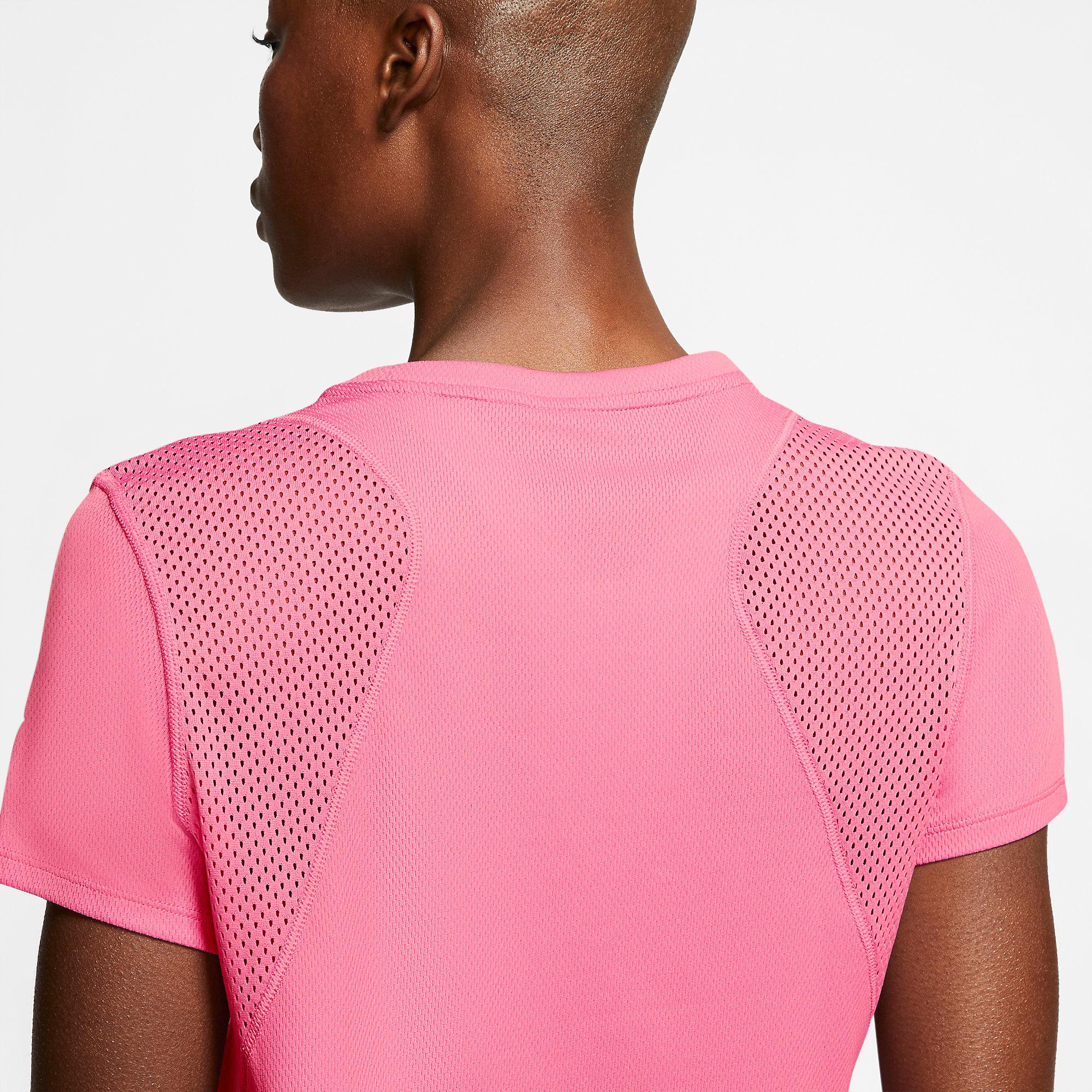 womens pink nike top