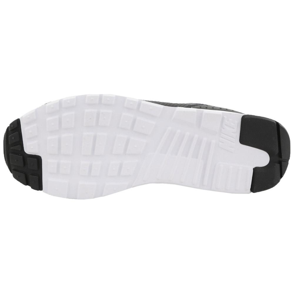 Nike Mens Air Max Tavas Premium Running Shoes Black/Cool Grey -